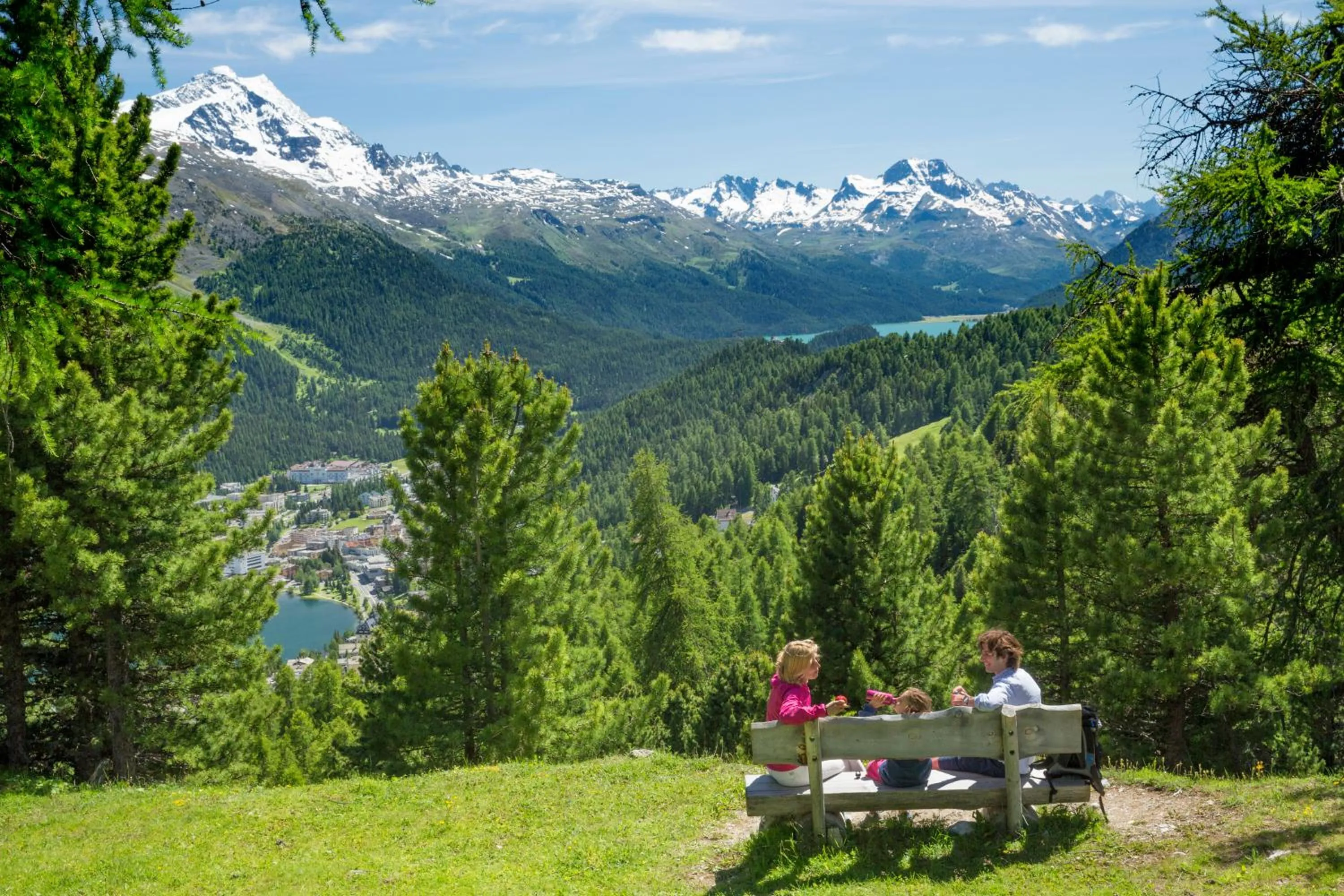 Natural landscape in Hotel Chesa Surlej