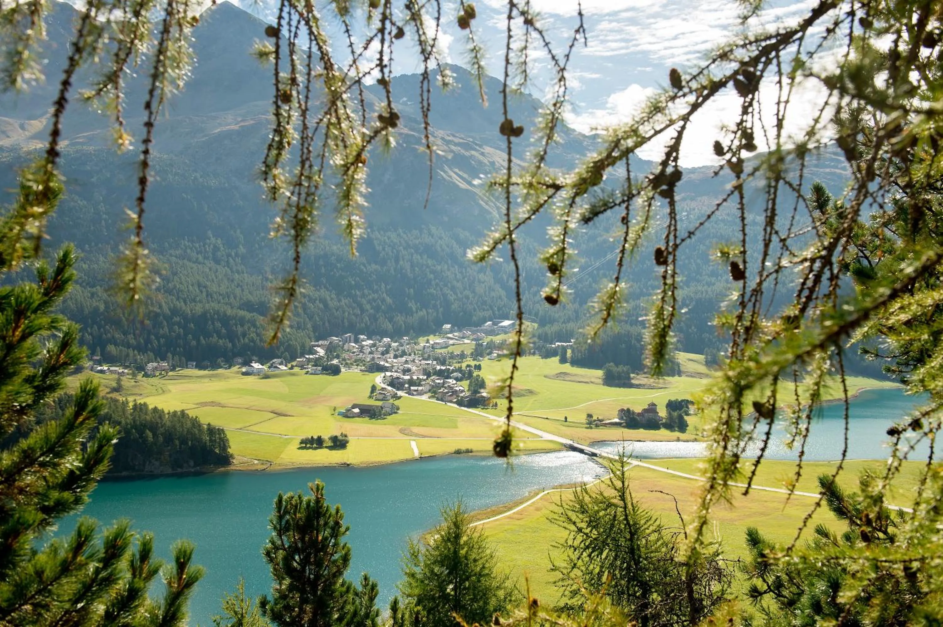 Natural landscape in Hotel Chesa Surlej