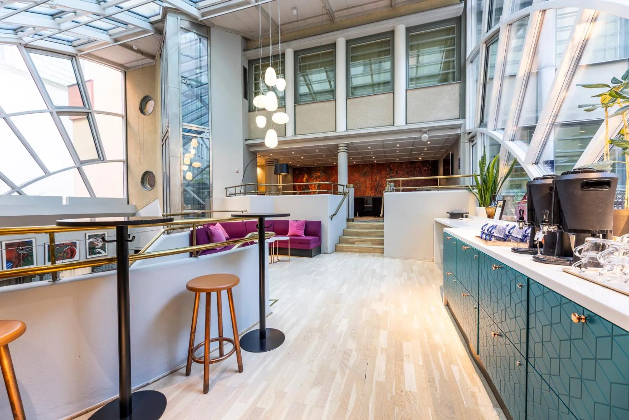 Lobby or reception in ProfilHotels Central