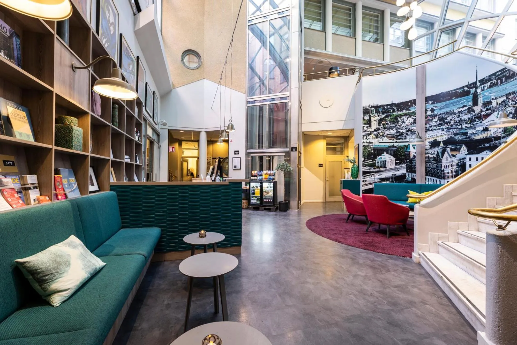 Lobby or reception in ProfilHotels Central