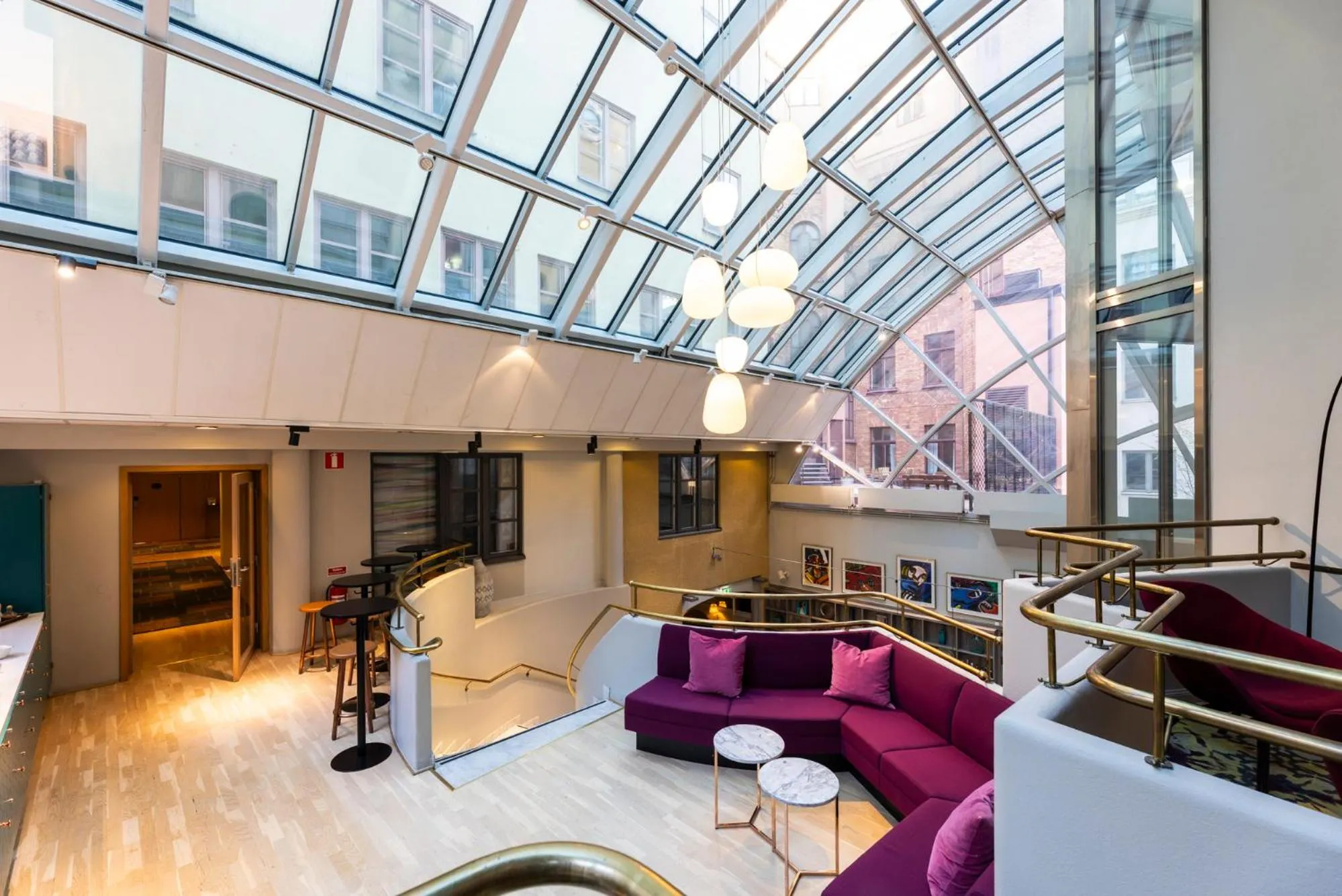 Lobby or reception in ProfilHotels Central