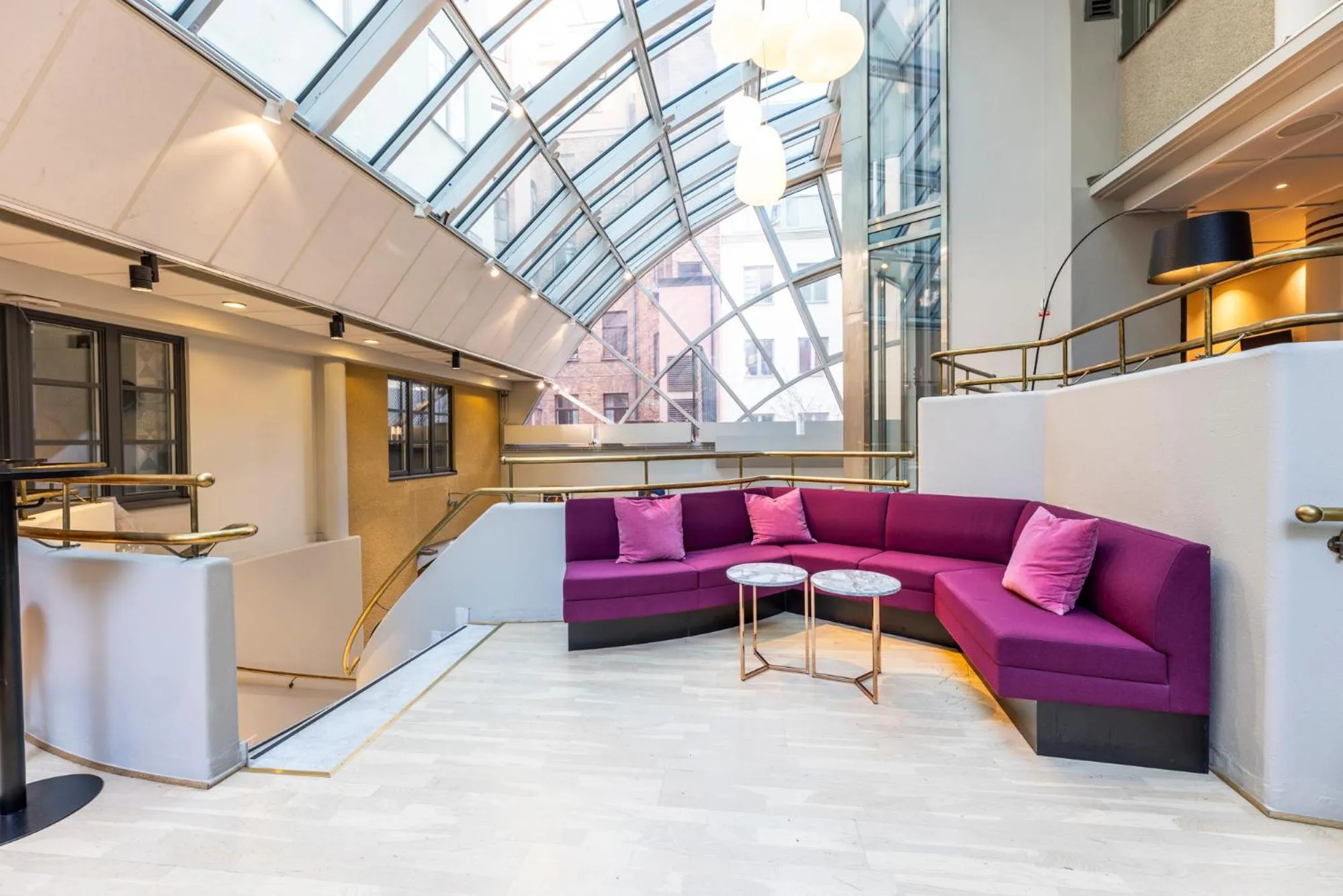 Lobby or reception in ProfilHotels Central