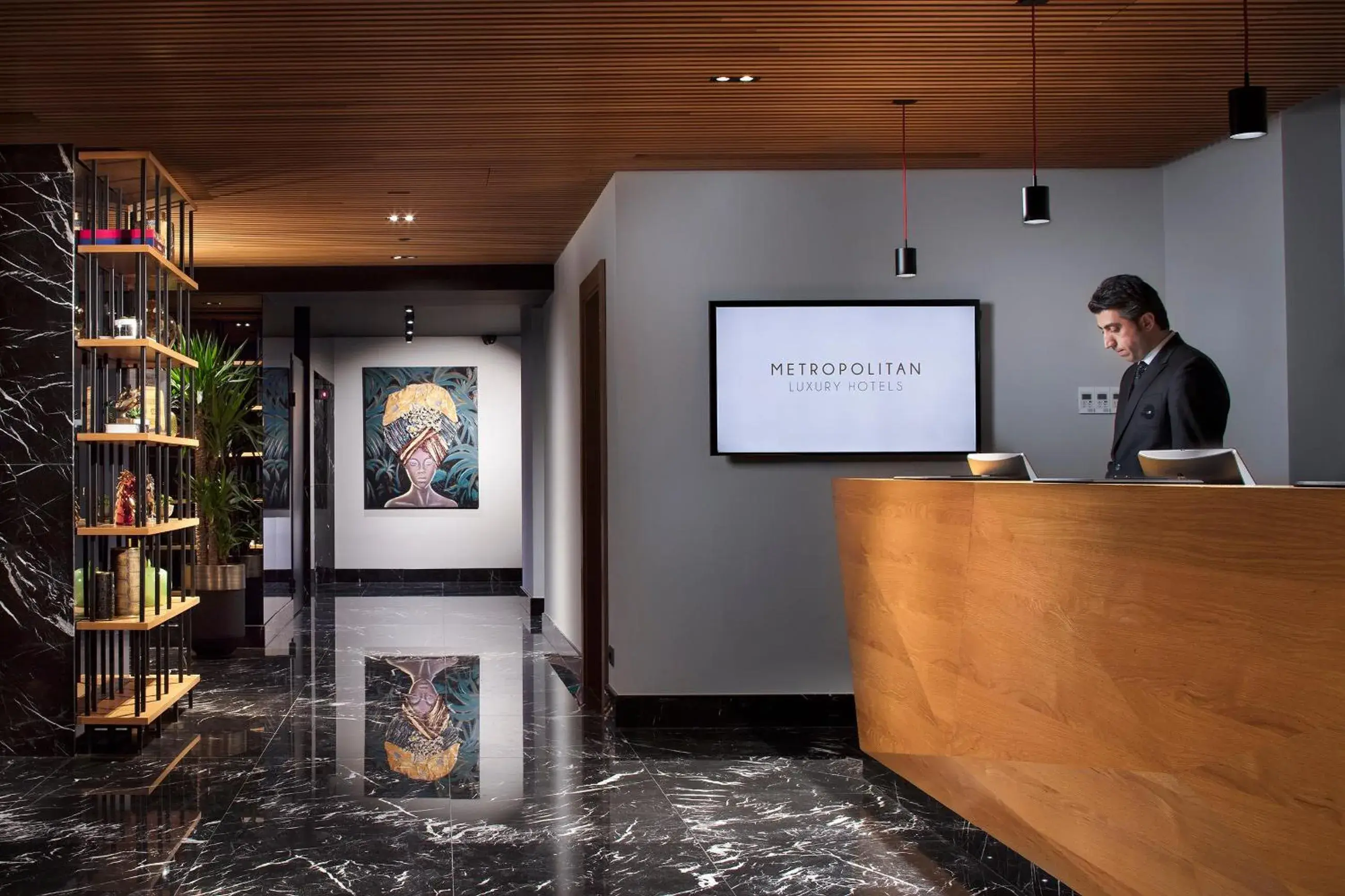 Lobby or reception in Metropolitan Hotels Bosphorus - Special Category Lobby or reception in Metropolitan Hotels Bosphorus - Special Category