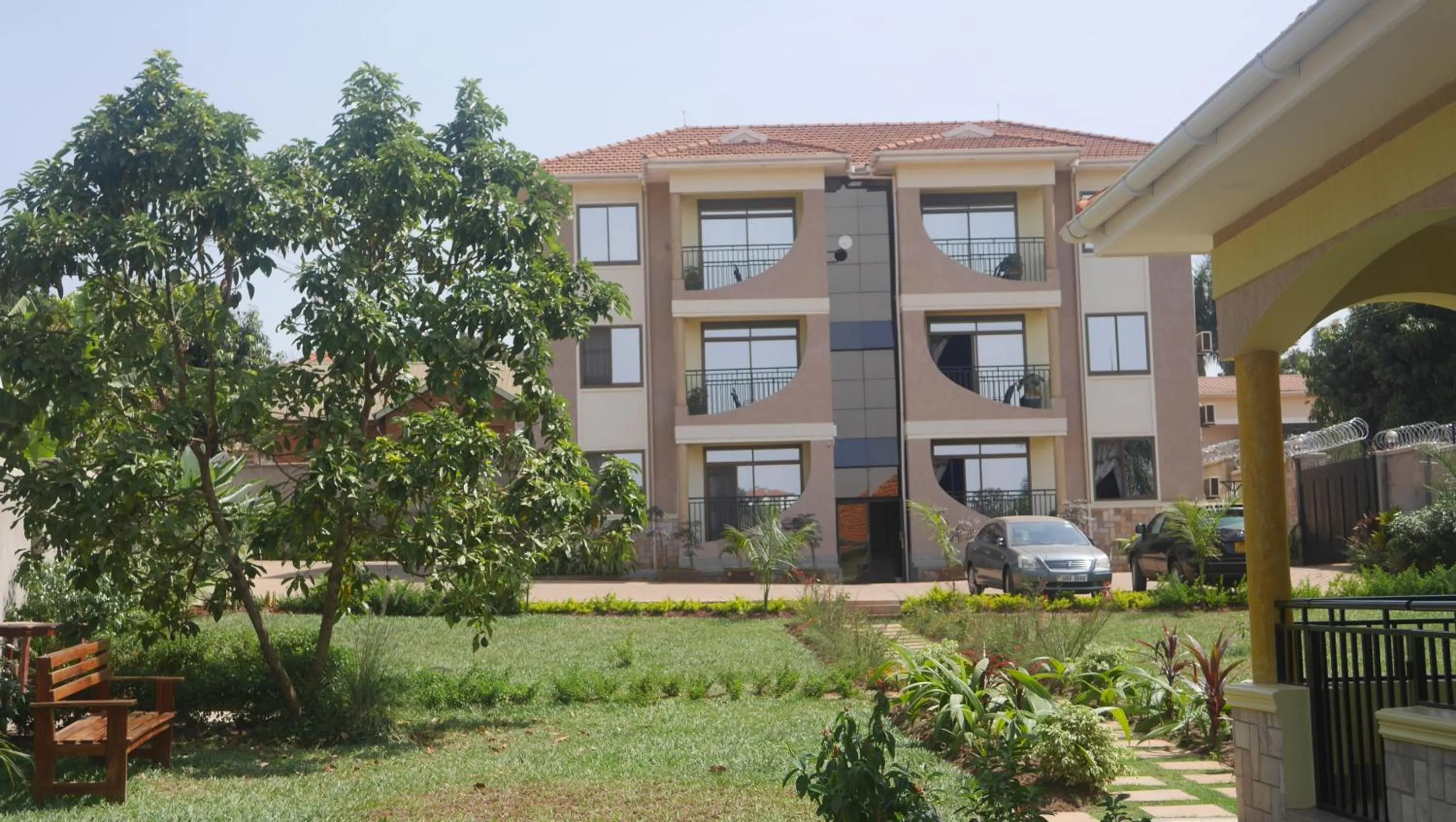 Facade/entrance in Ntinda View Apartments