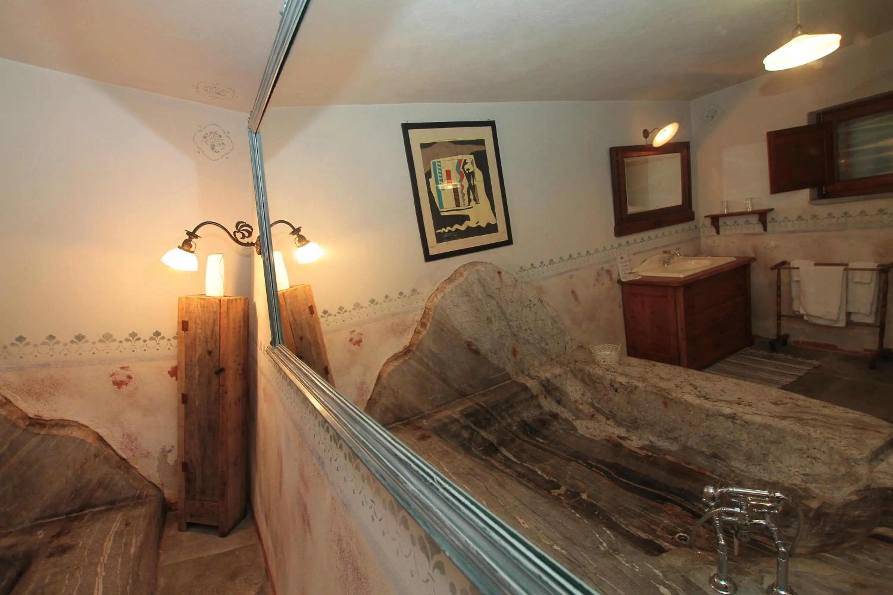 Bathroom in Fattoria l'Amorosa