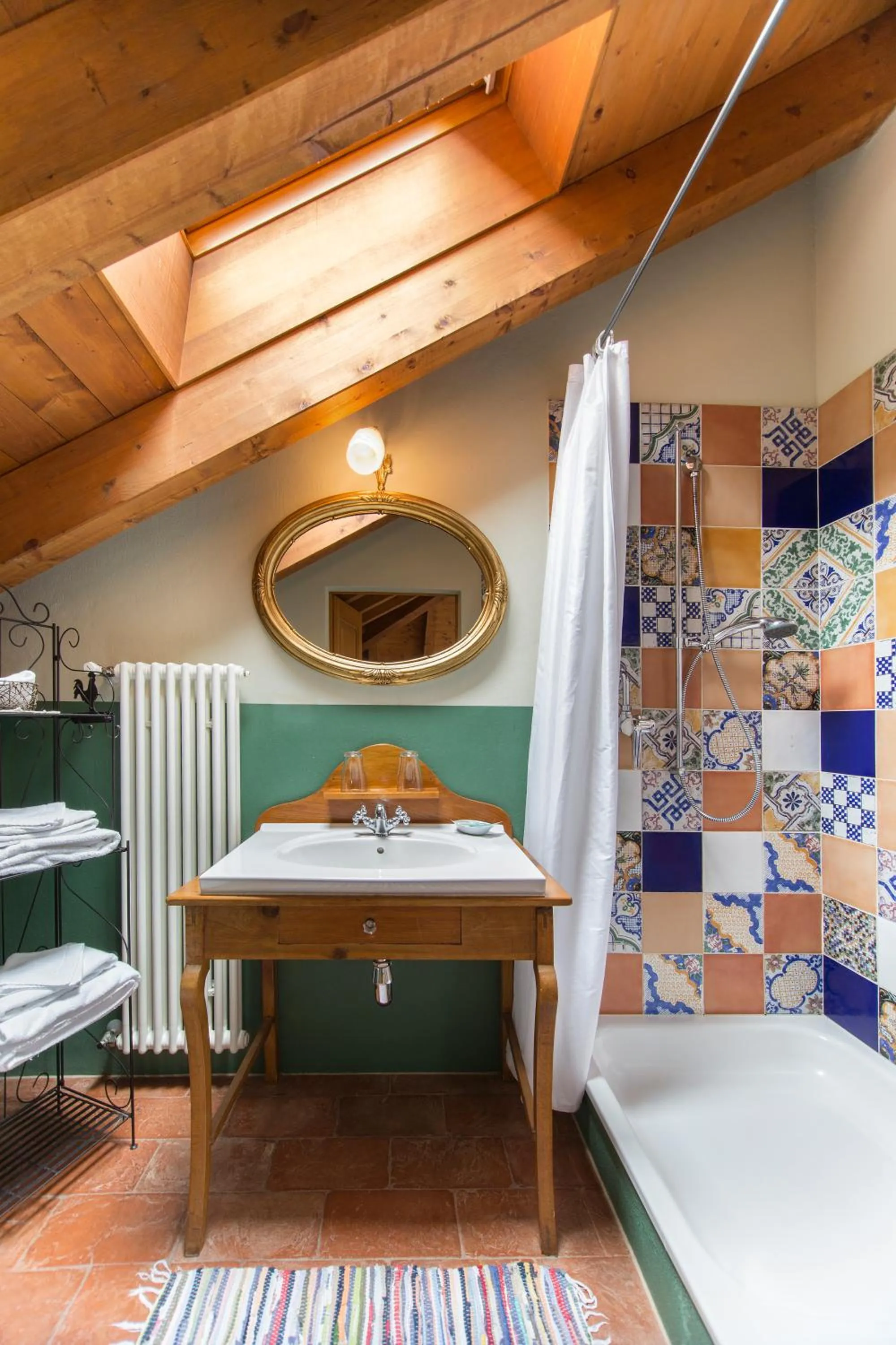 Bathroom in Fattoria l'Amorosa