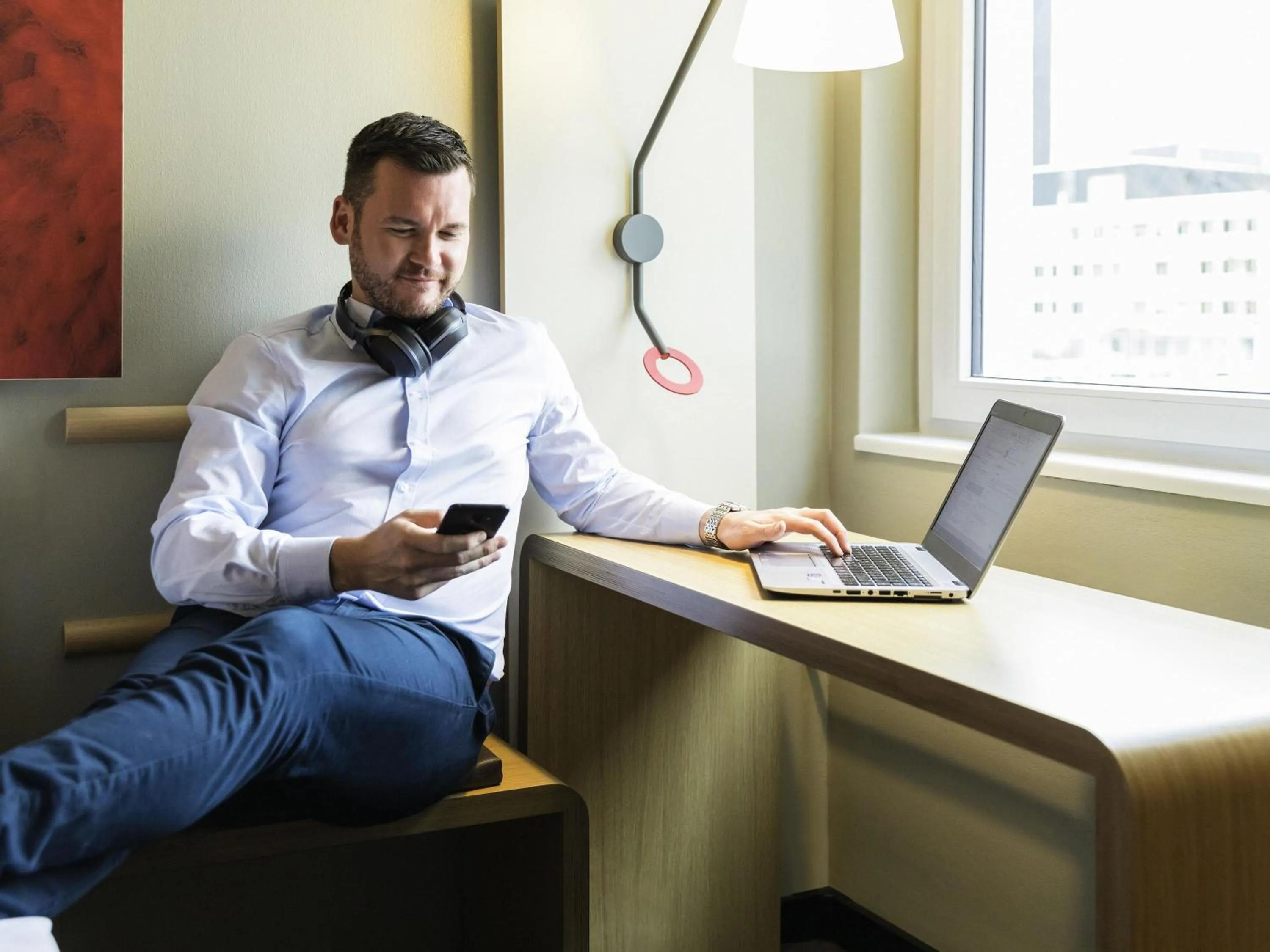 Bedroom in ibis Zürich Messe Airport