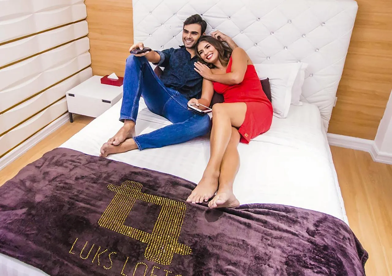 Bed in Luks Lofts Hotel & Residences