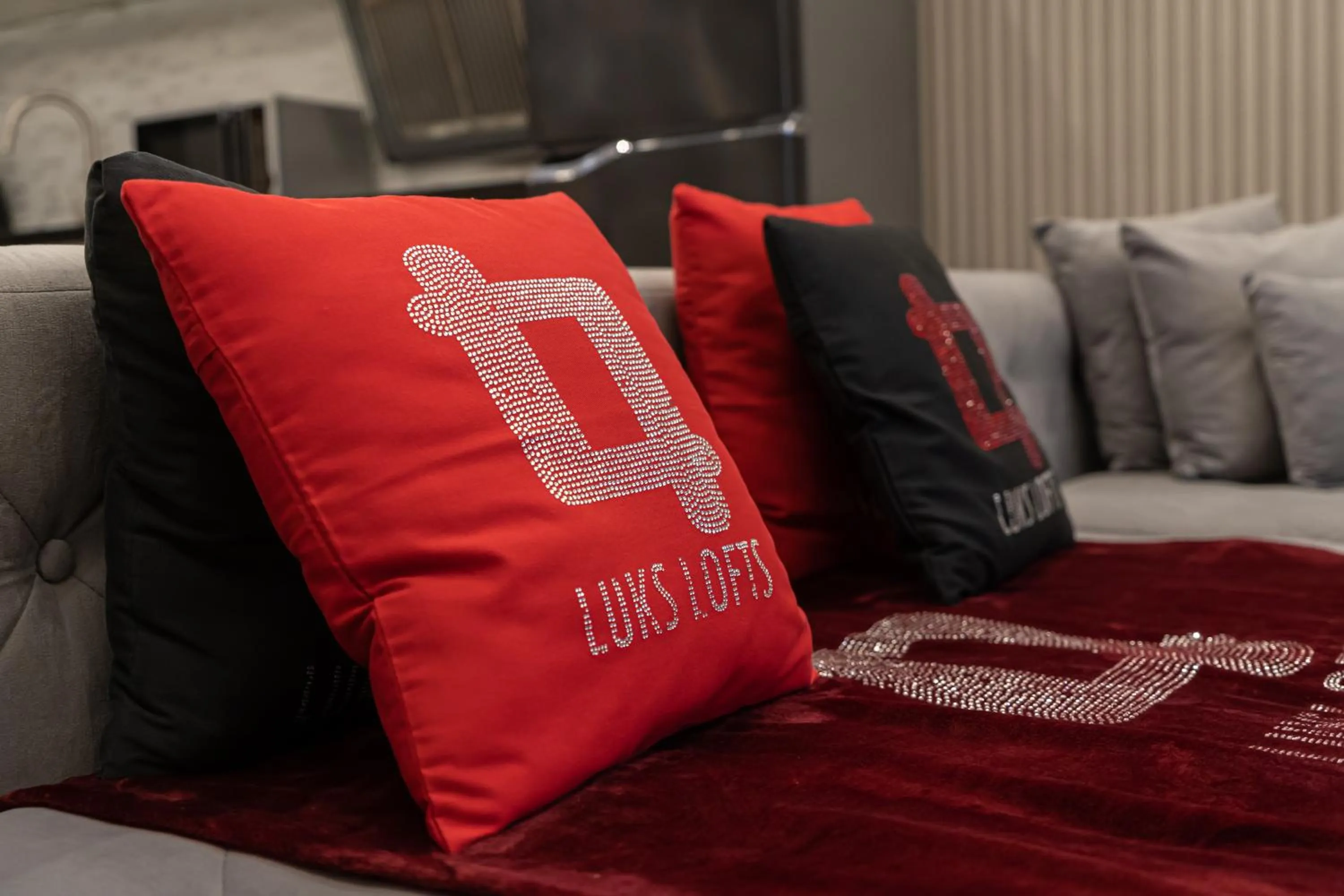 Bed in Luks Lofts Hotel & Residences