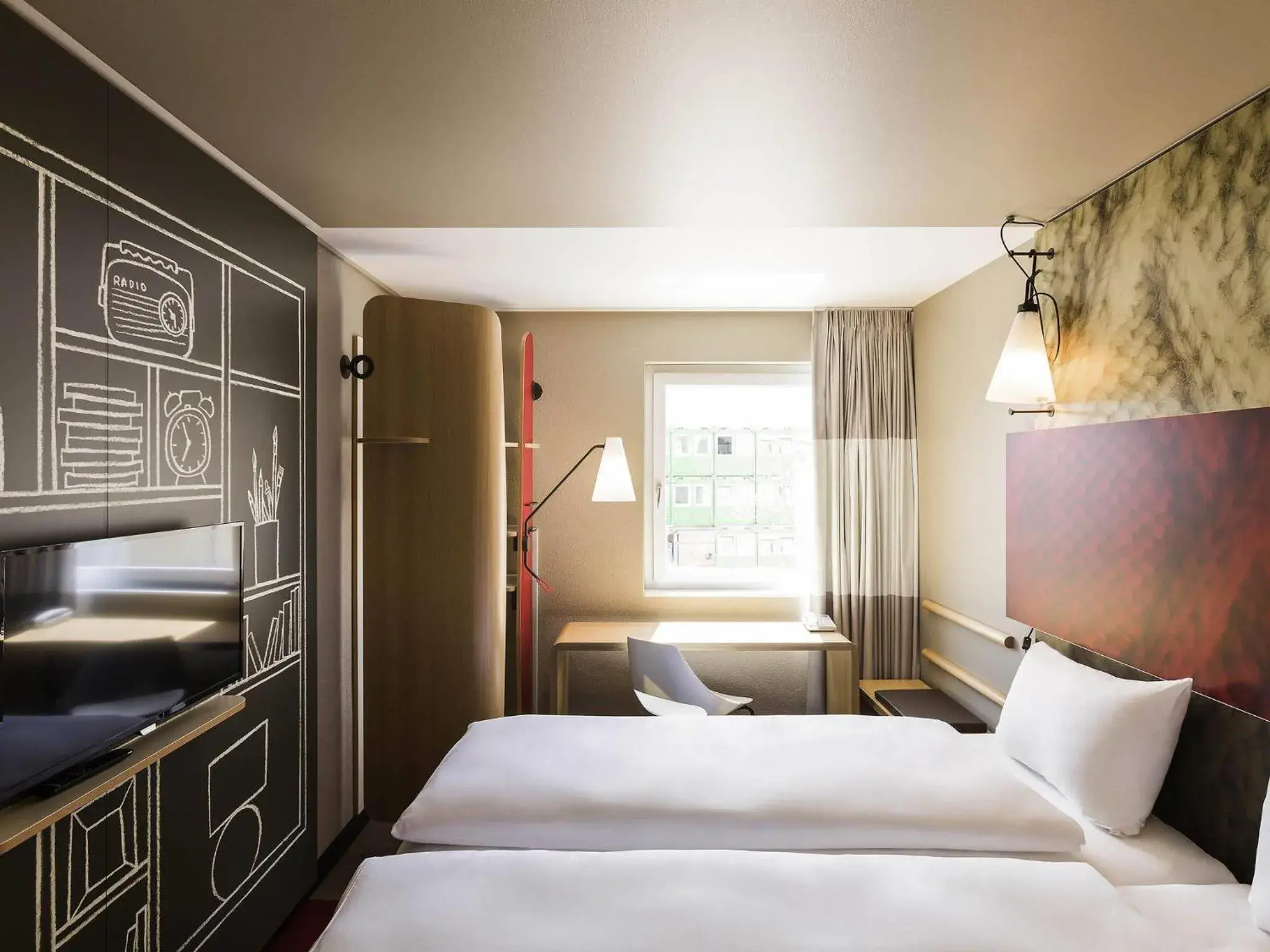 Bedroom, Bed in ibis Winterthur City Bedroom, Bed in ibis Winterthur City