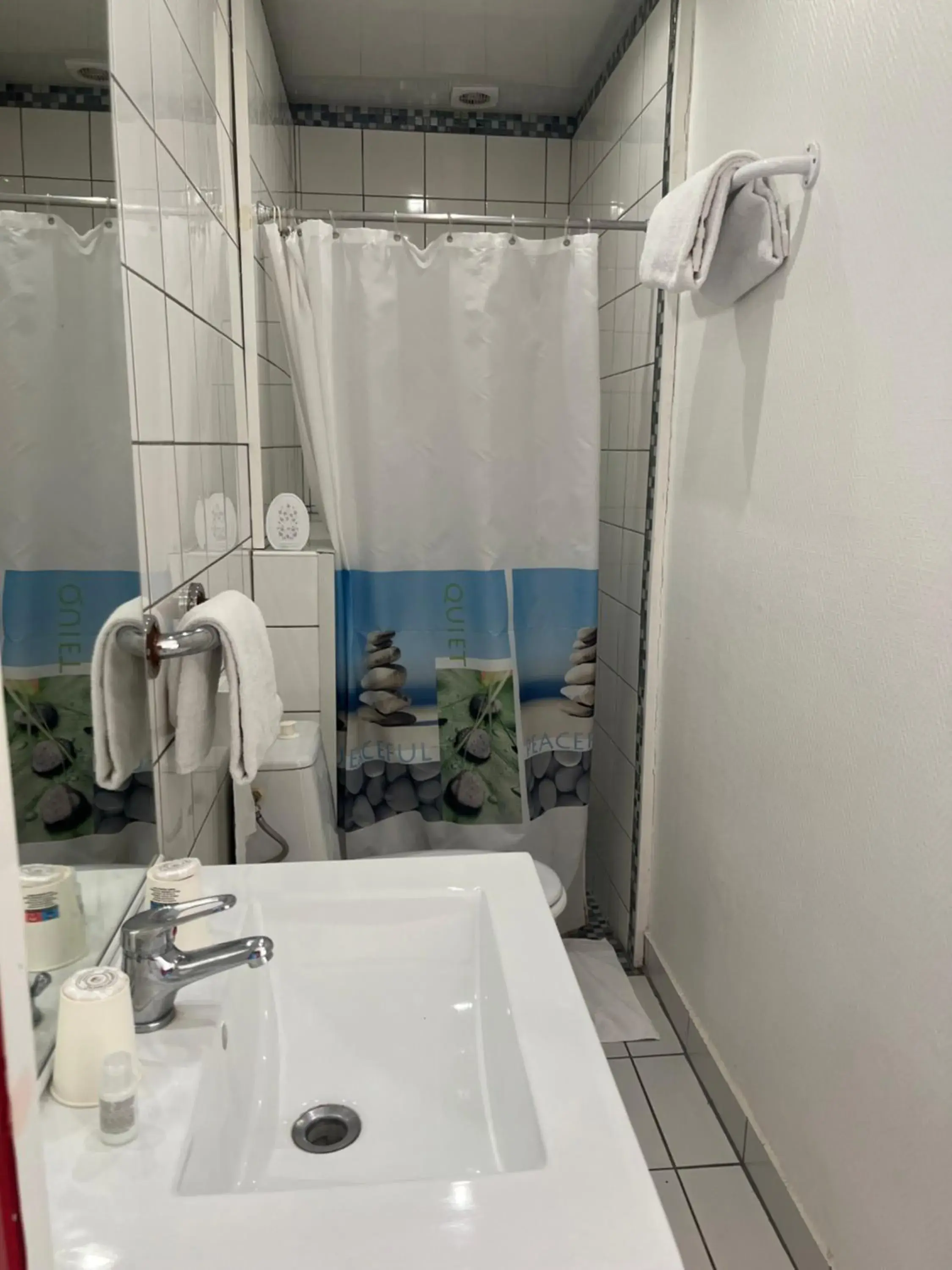 Single Room with Private Bathroom in Hôtel des 2 Gares Single Room with Private Bathroom in Hôtel des 2 Gares