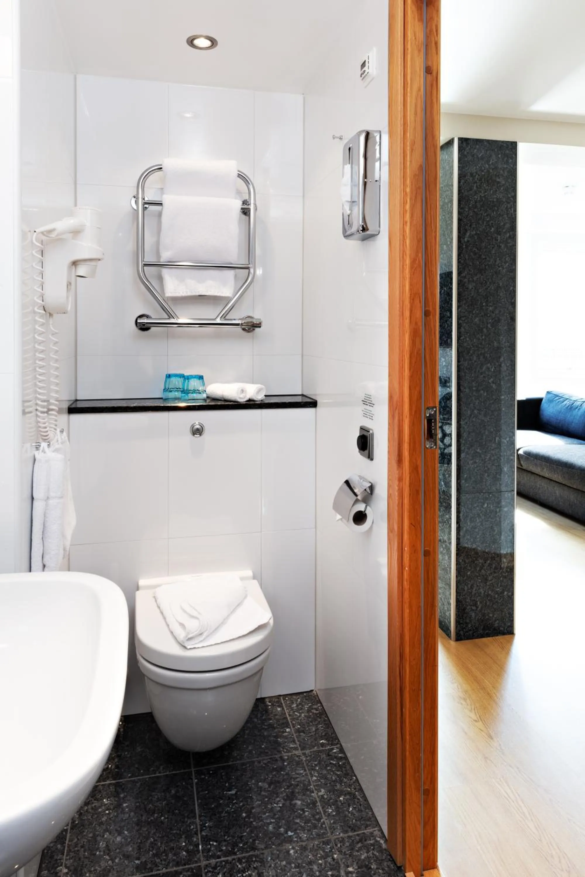 Toilet in Best Western Hotel Arena