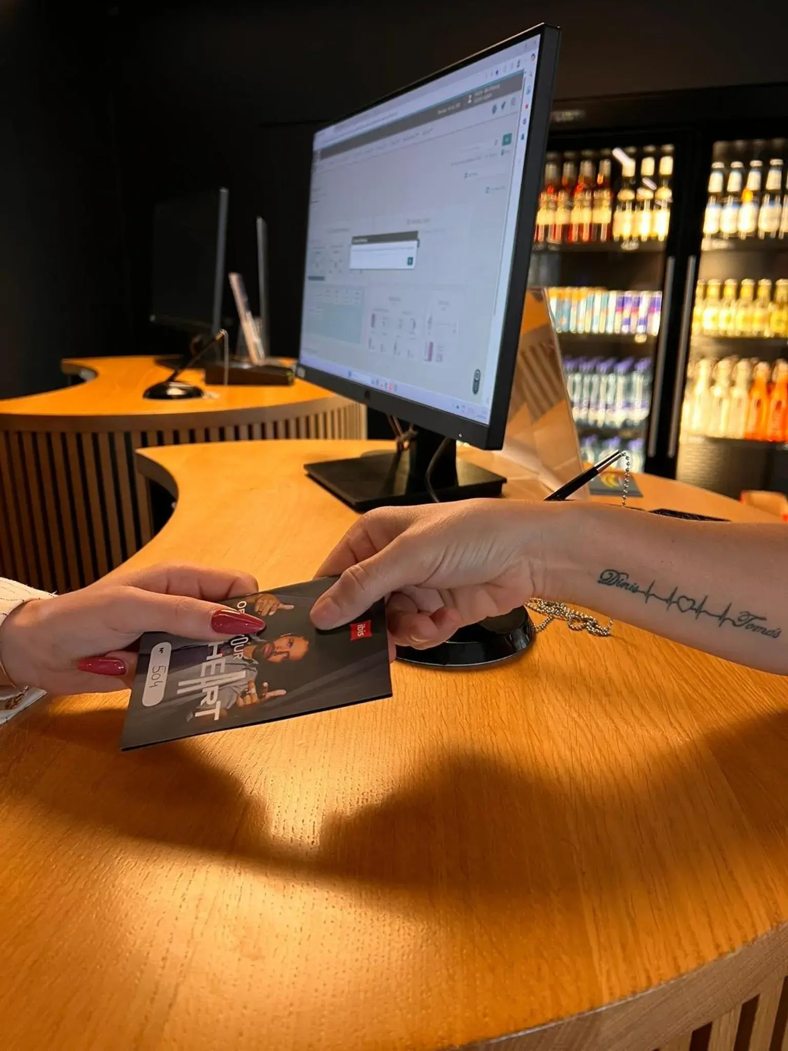 Lobby or reception in ibis Fribourg Lobby or reception in ibis Fribourg