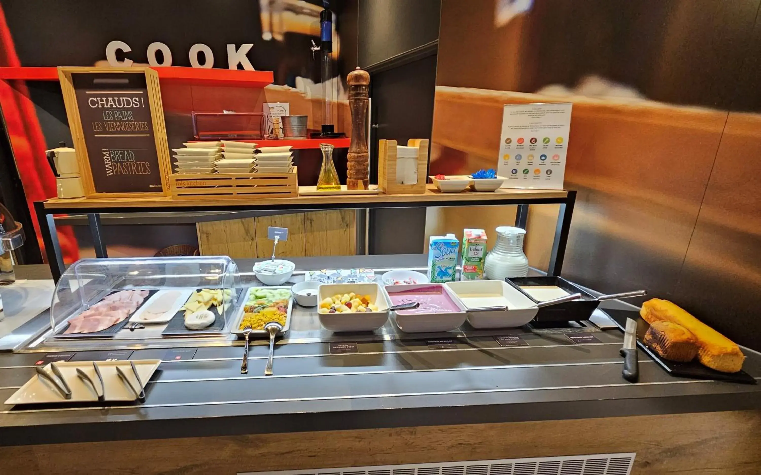 Buffet breakfast in ibis Genève Aéroport Buffet breakfast in ibis Genève Aéroport