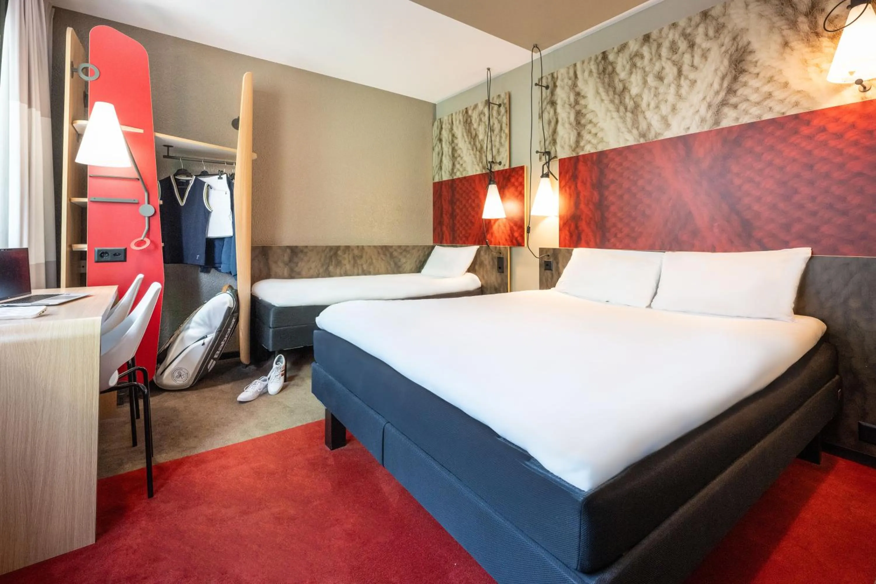 Bedroom, Bed in ibis Genève Centre Gare