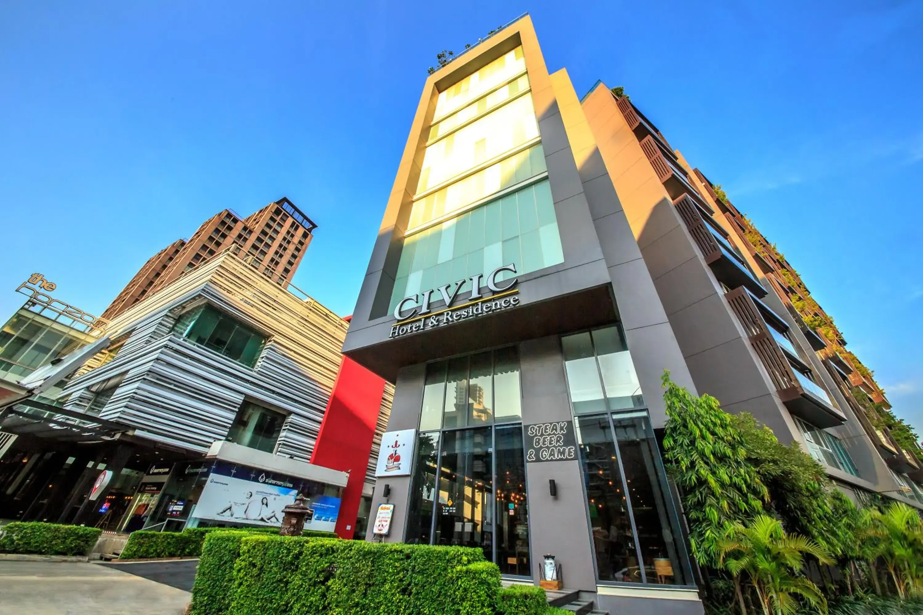 Facade/entrance in Civic Horizon Hotel & Residence Facade/entrance in Civic Horizon Hotel & Residence