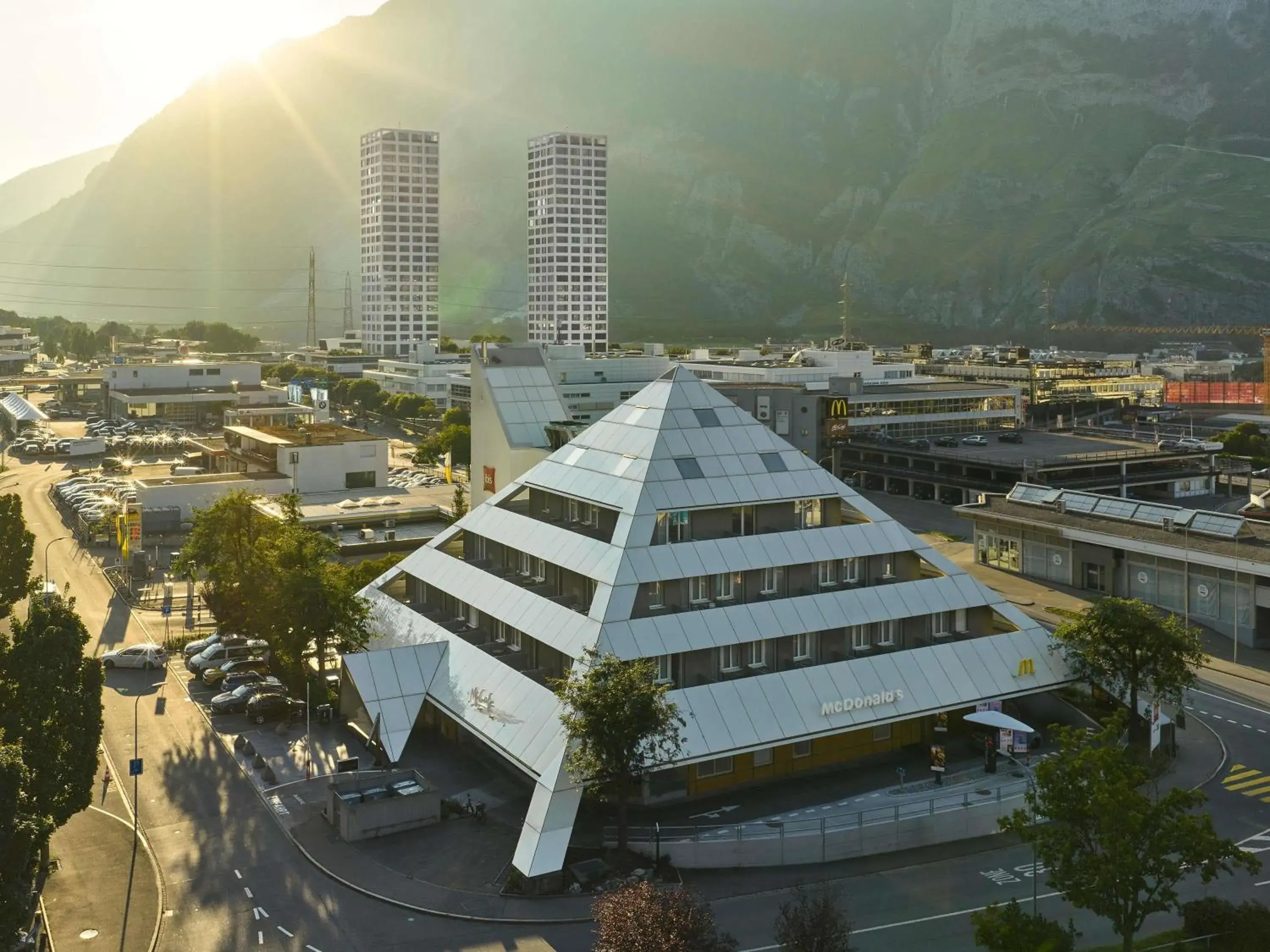 Property building in ibis Chur Property building in ibis Chur