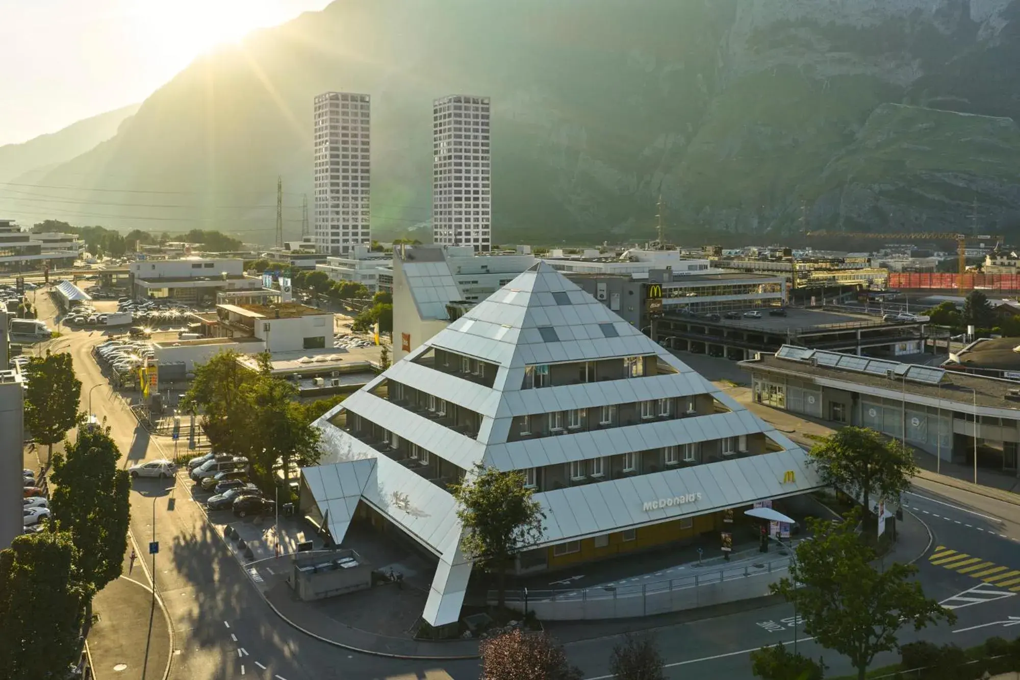 Property building in ibis Chur Property building in ibis Chur