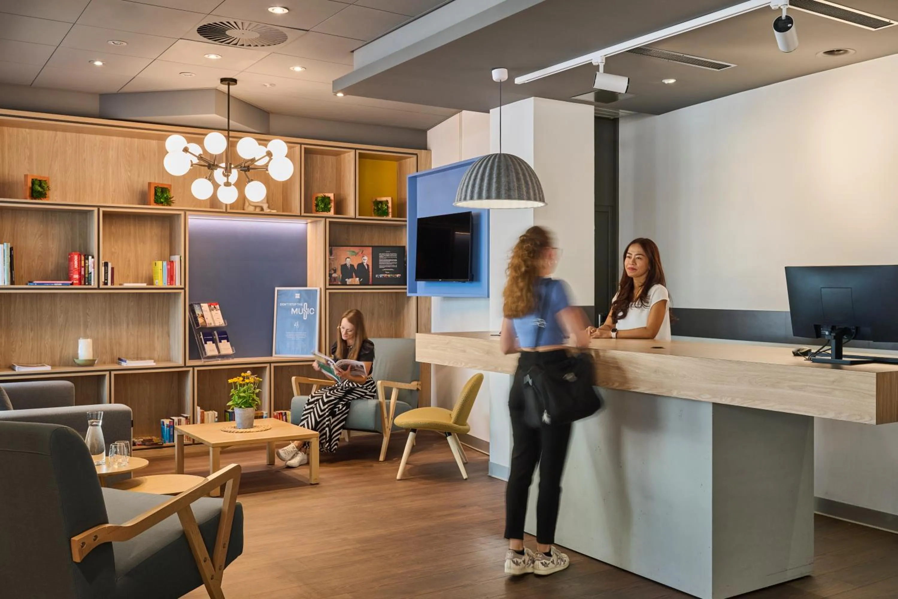 Lobby or reception in ibis Chur