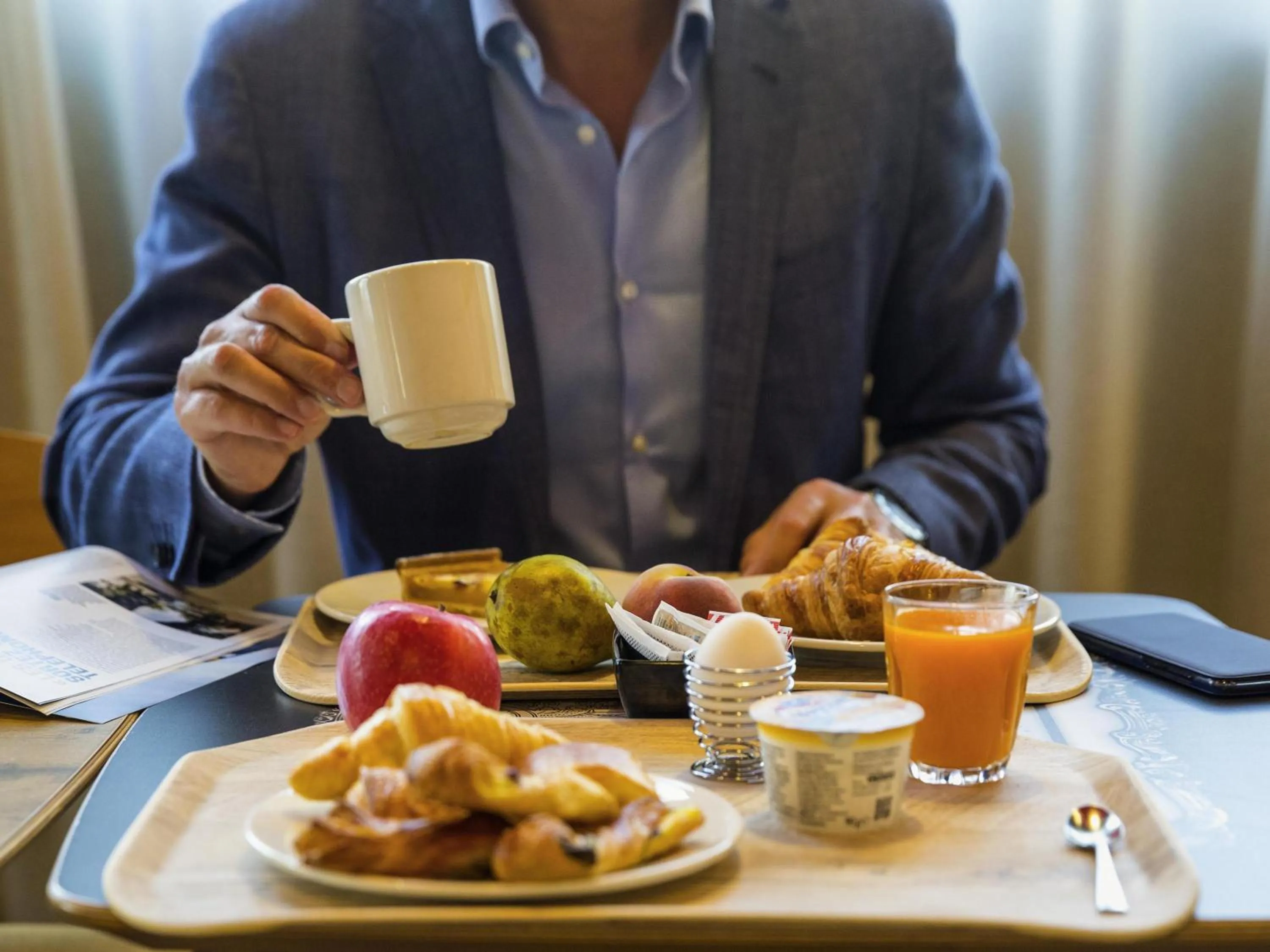 Breakfast in ibis Lausanne Crissier