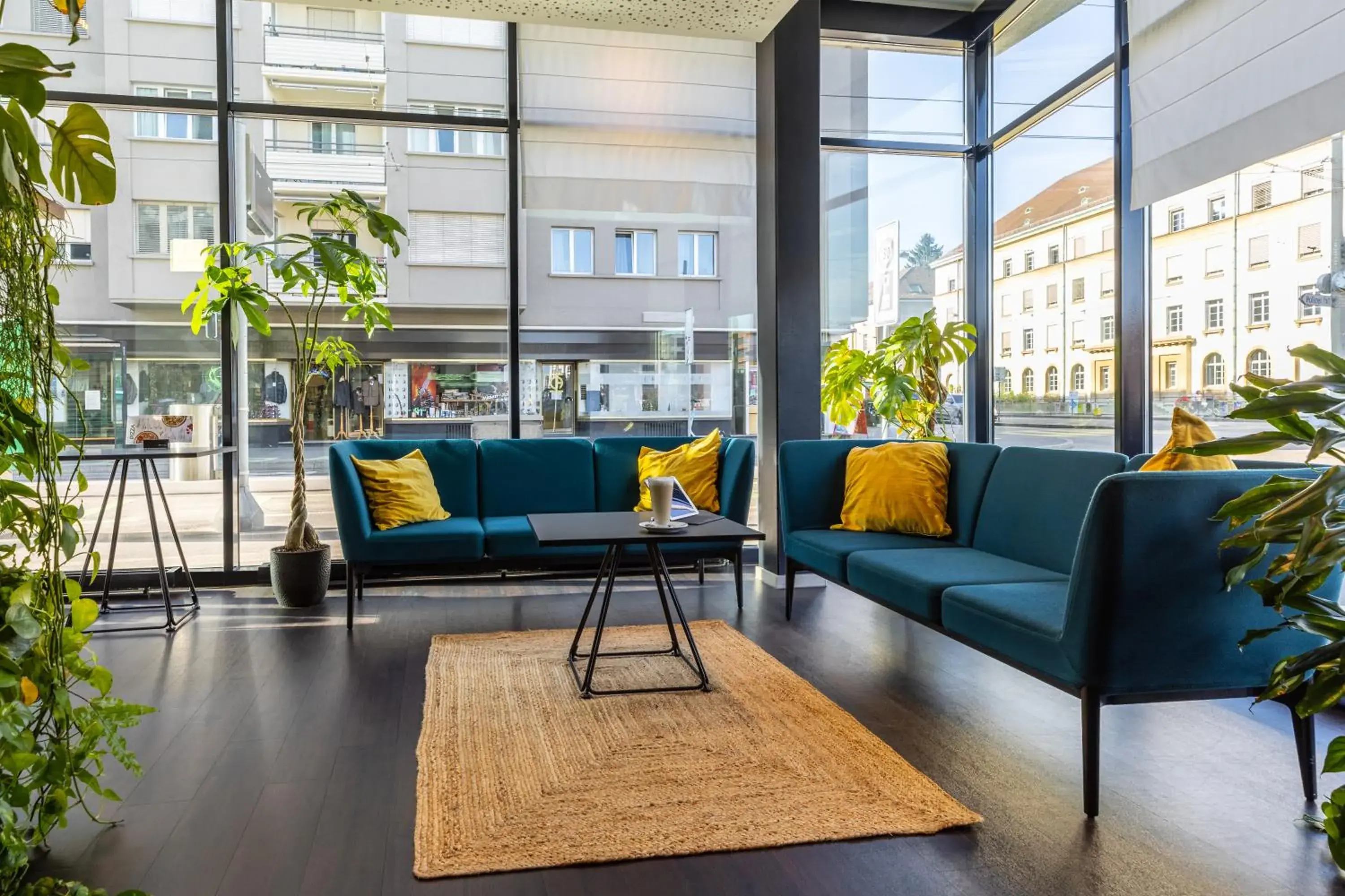 Lobby or reception in ibis Basel Bahnhof Lobby or reception in ibis Basel Bahnhof