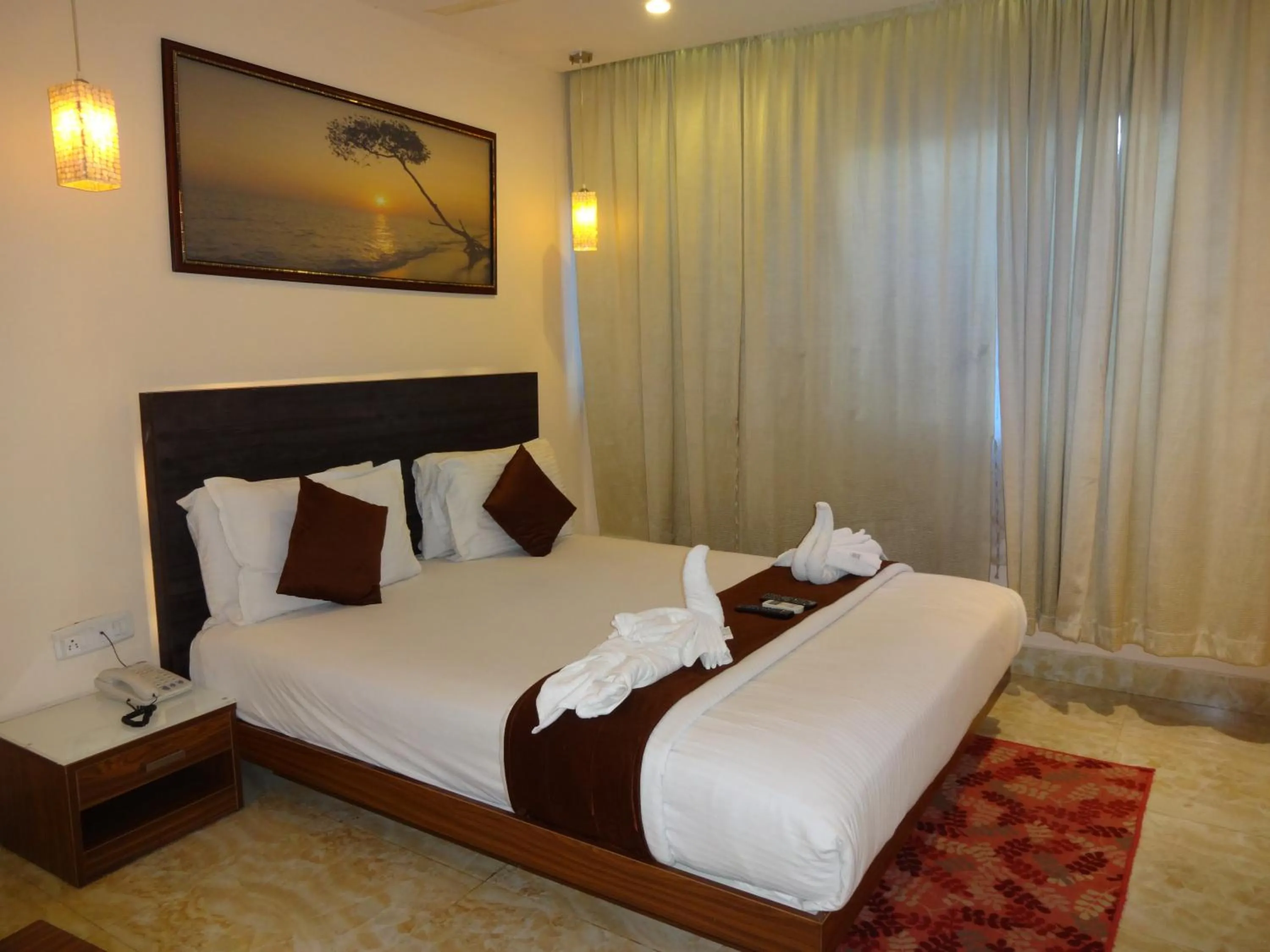 Bed in Hotel Haywizz