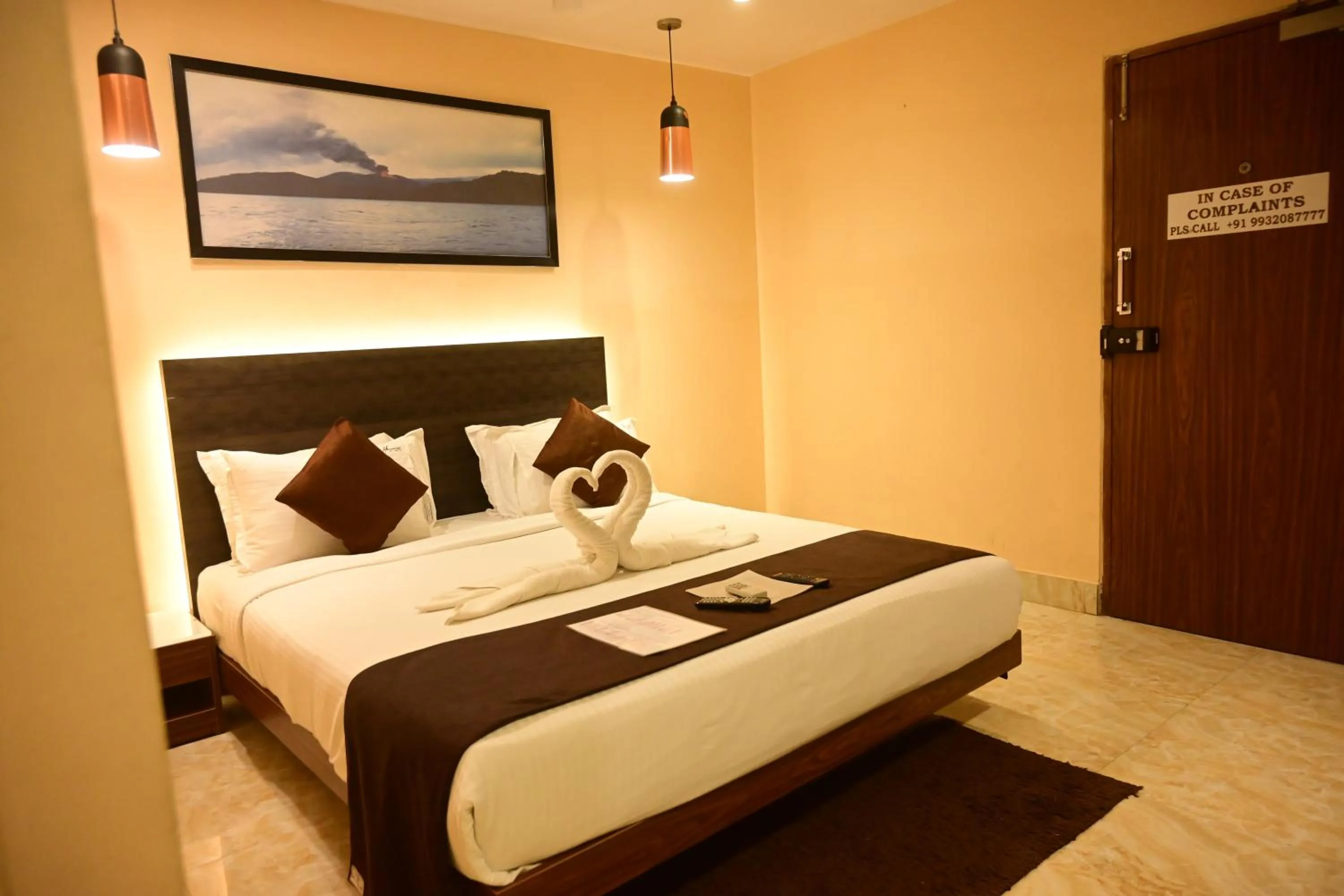 Bed in Hotel Haywizz