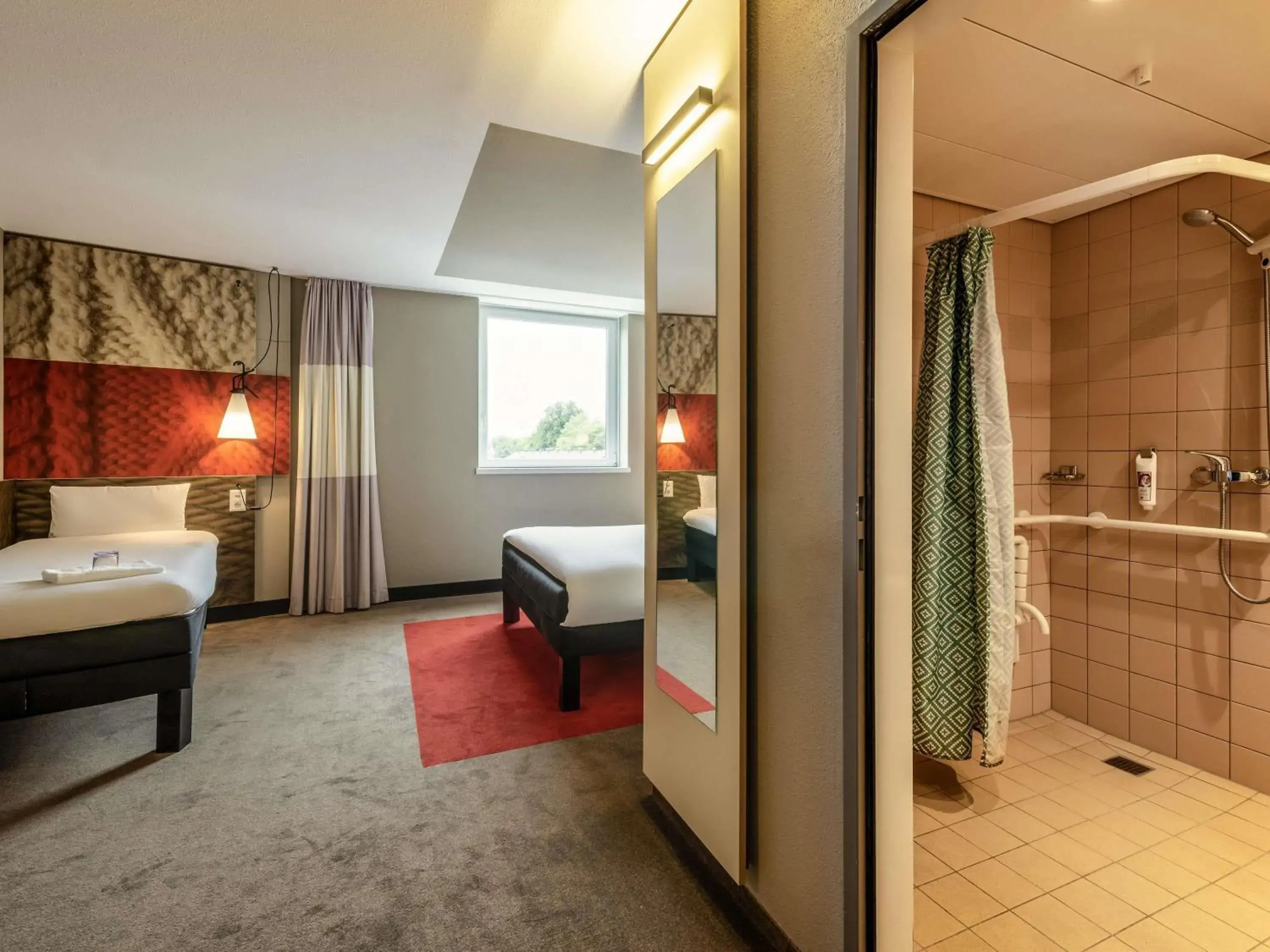 Bedroom, Bed in ibis Bern Expo Bedroom, Bed in ibis Bern Expo