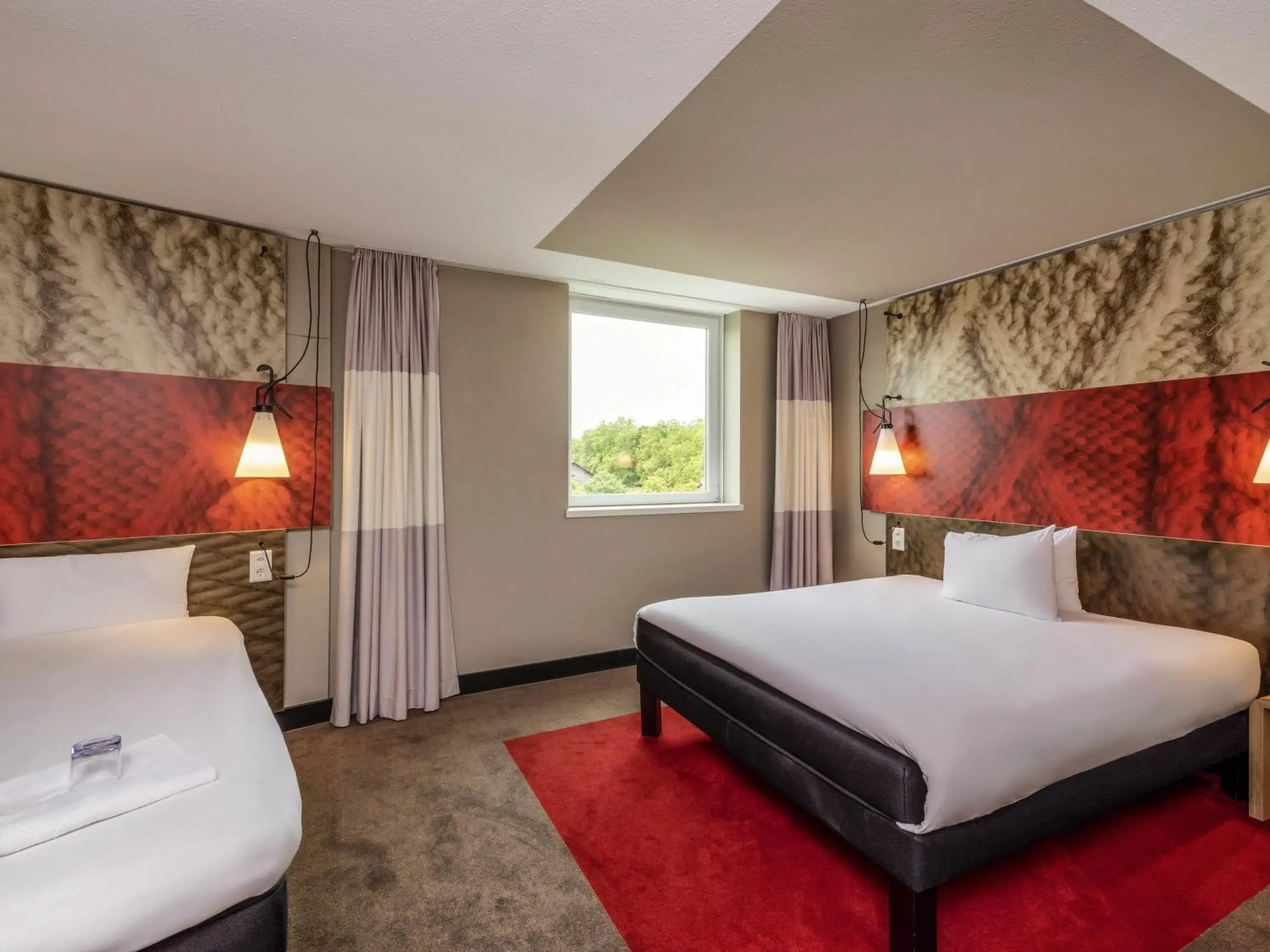 Bedroom, Bed in ibis Bern Expo Bedroom, Bed in ibis Bern Expo