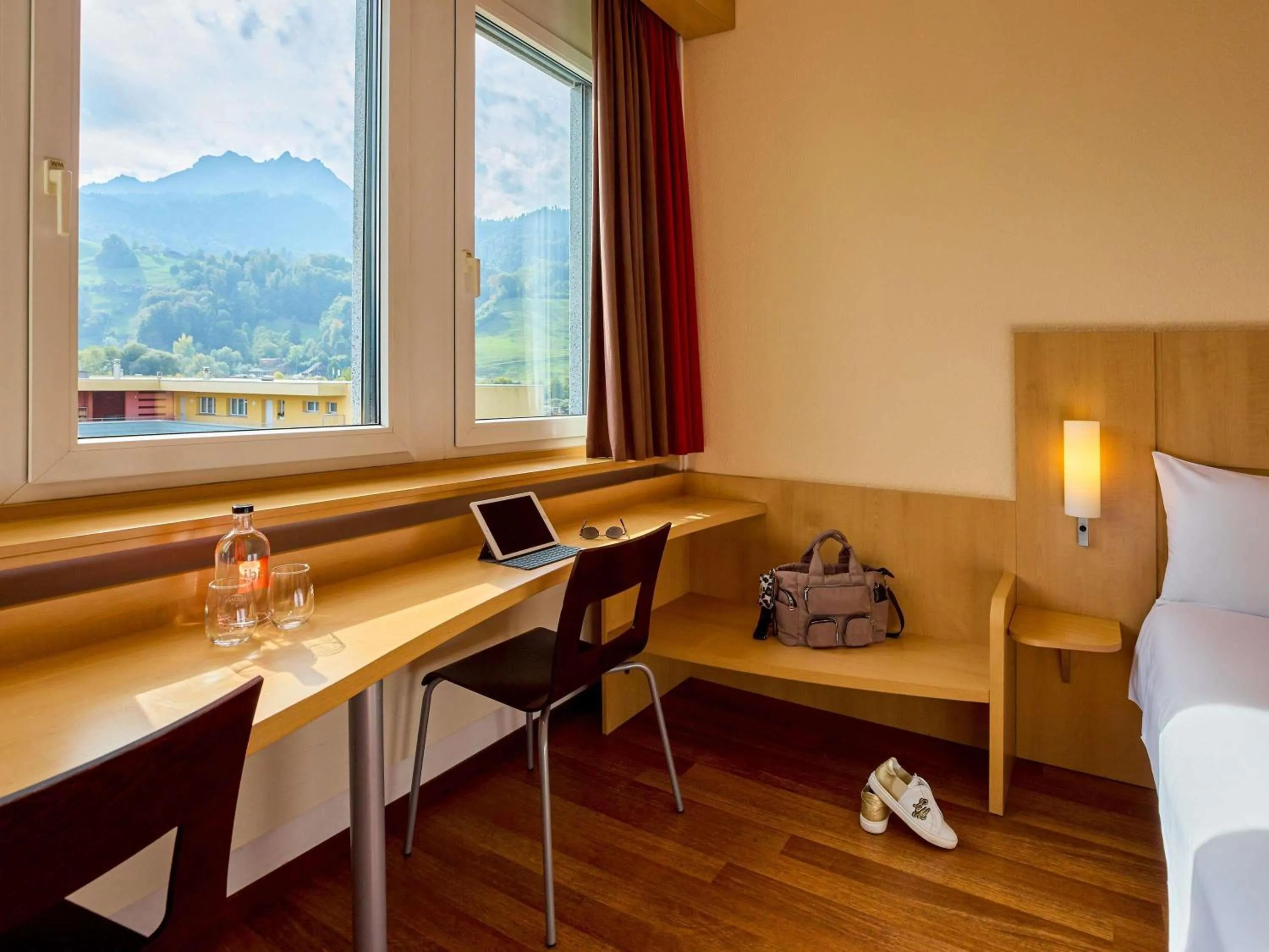 Bedroom in ibis Luzern Kriens