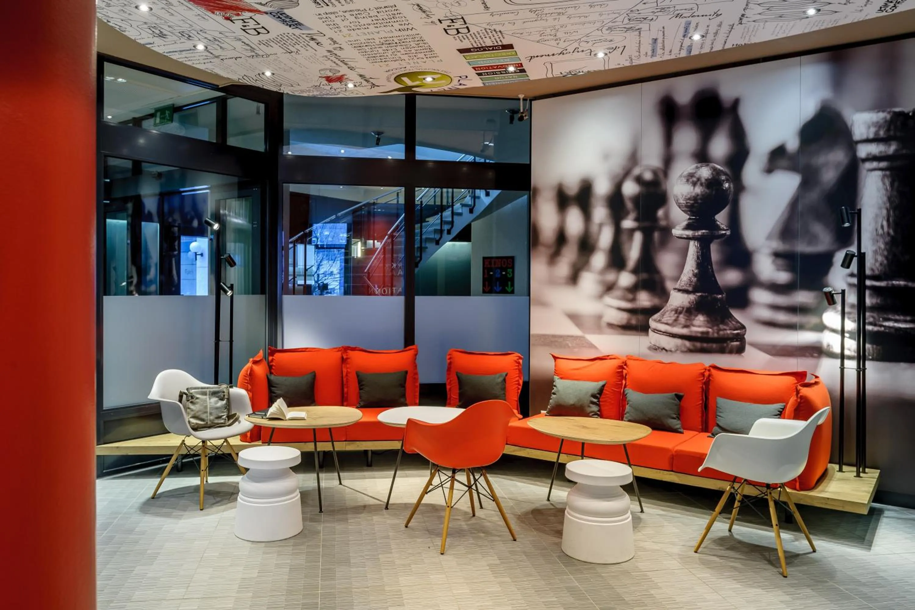 Lobby or reception in ibis Luzern Kriens