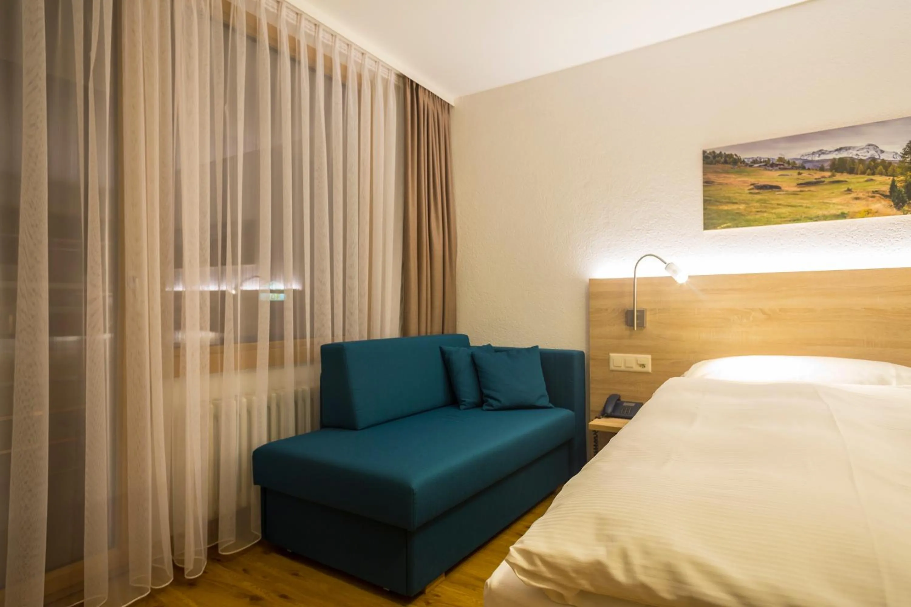 Bed in Hotel Matterhorn Inn