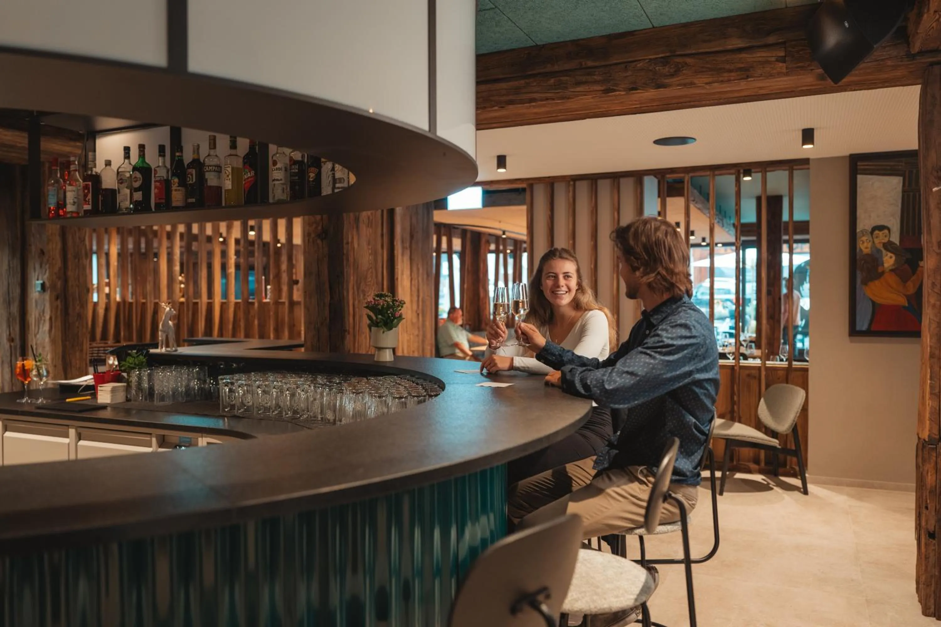 Lounge or bar in Hotel Matterhorn Inn