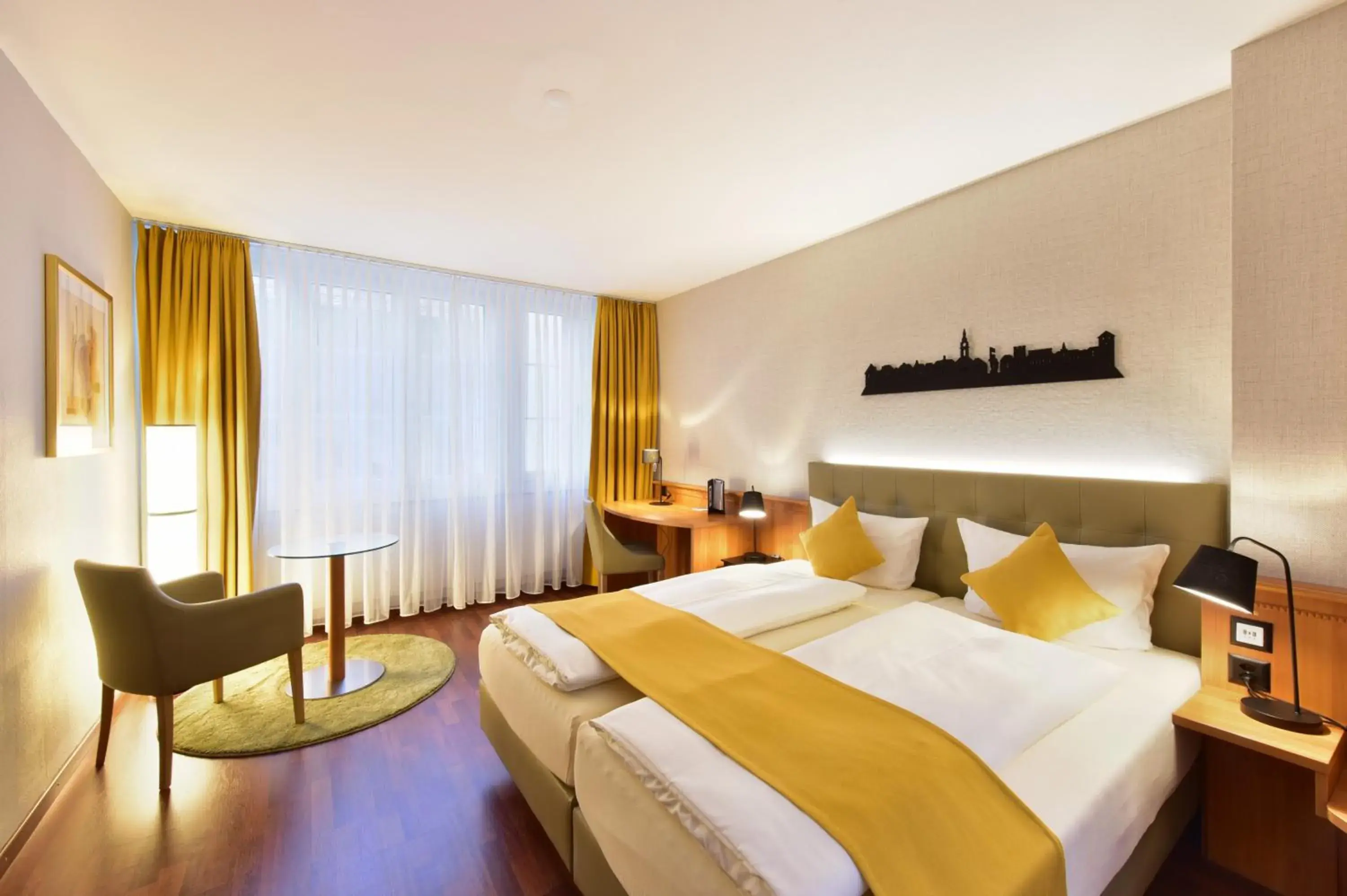 Twin Room in Hotel Engel Twin Room in Hotel Engel