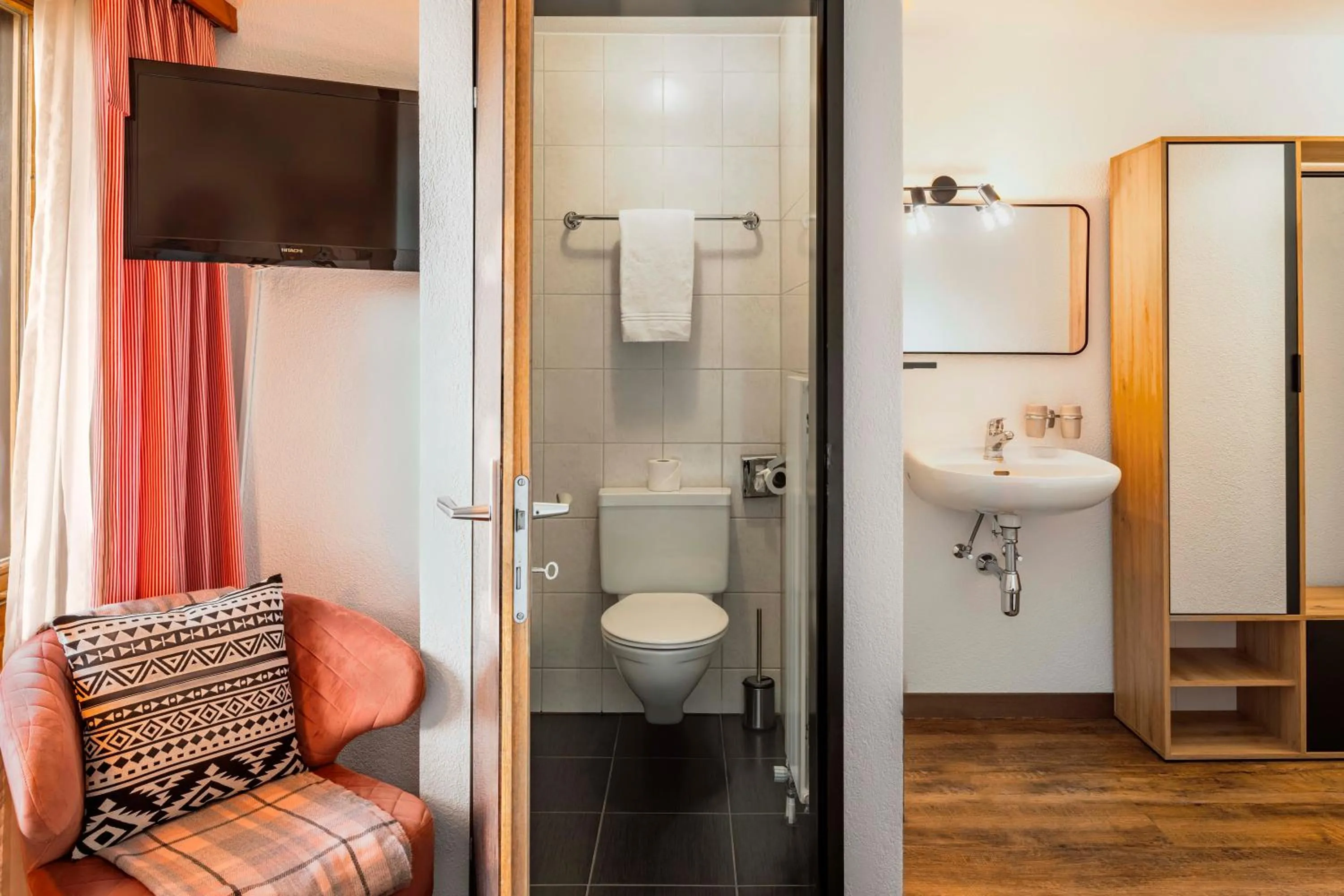 Bathroom in Hotel Restaurant Bürchnerhof