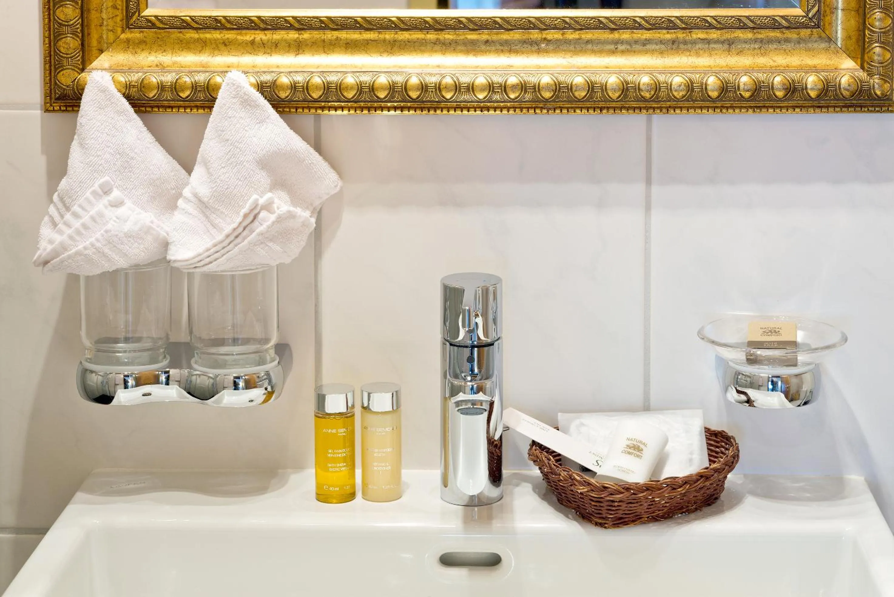 Bathroom in Hotel Restaurant Bürchnerhof