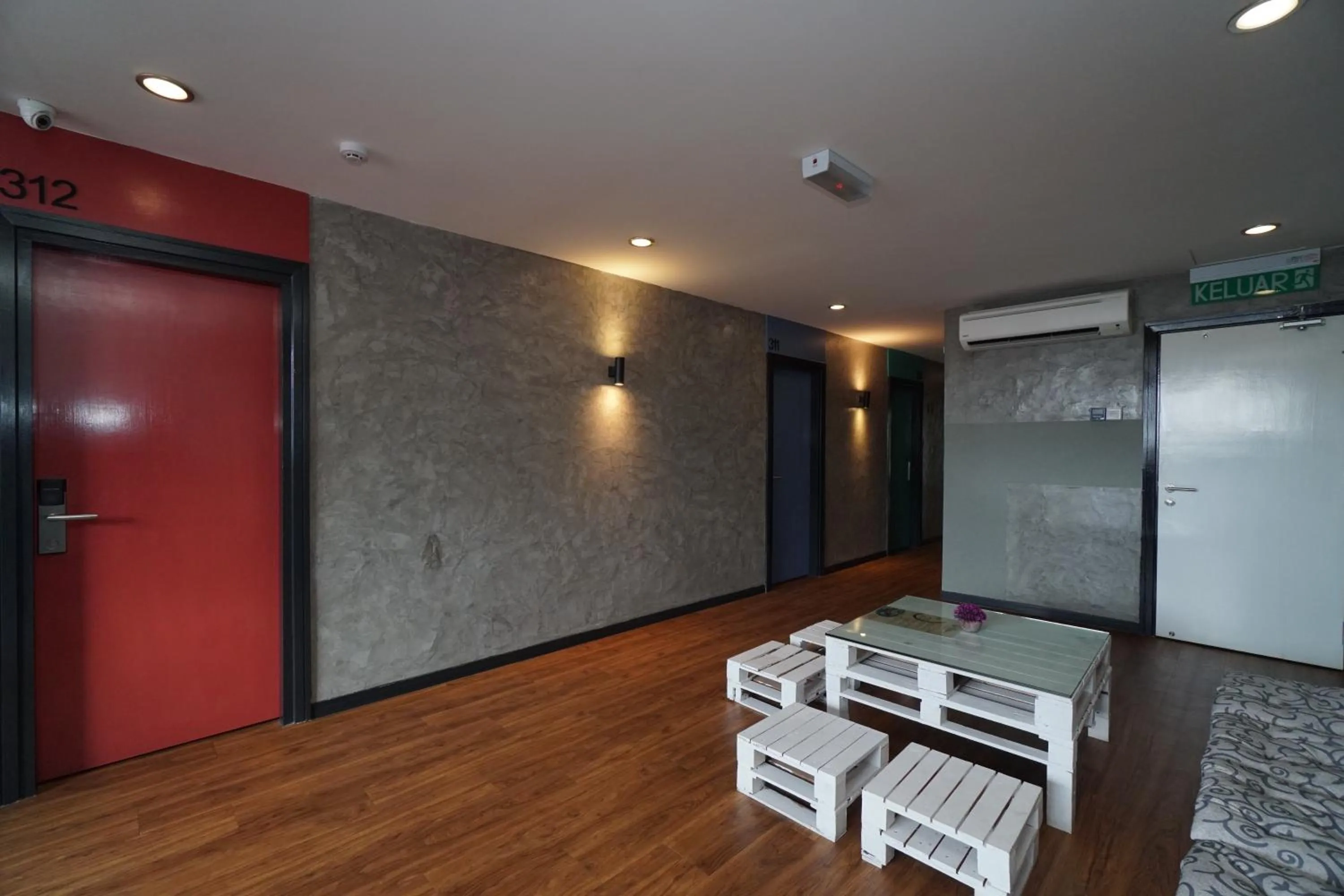 Balcony/Terrace in Bloommaze Boutique Hotel Puchong