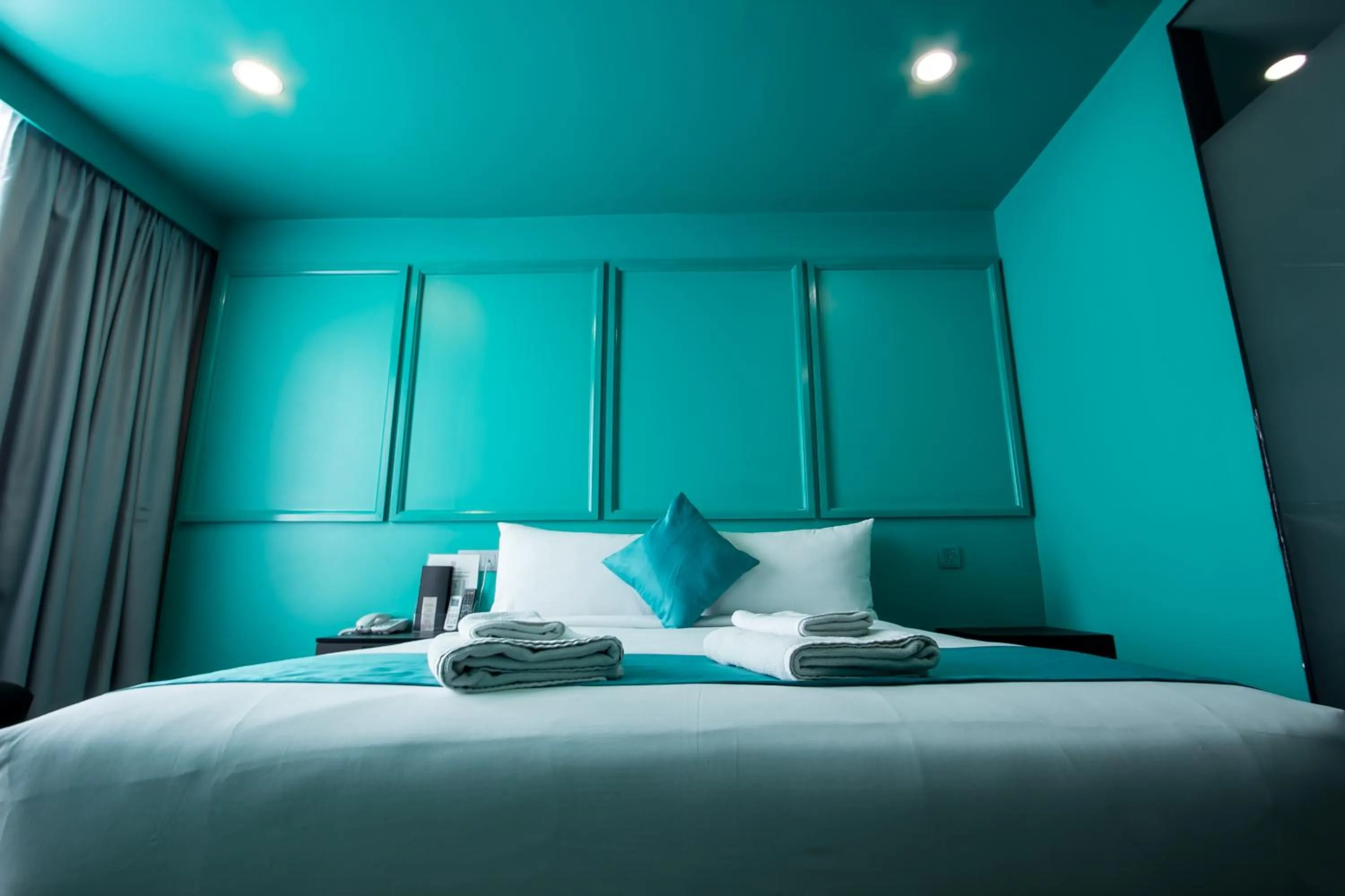 Photo of the whole room, Bed in Bloommaze Boutique Hotel Puchong