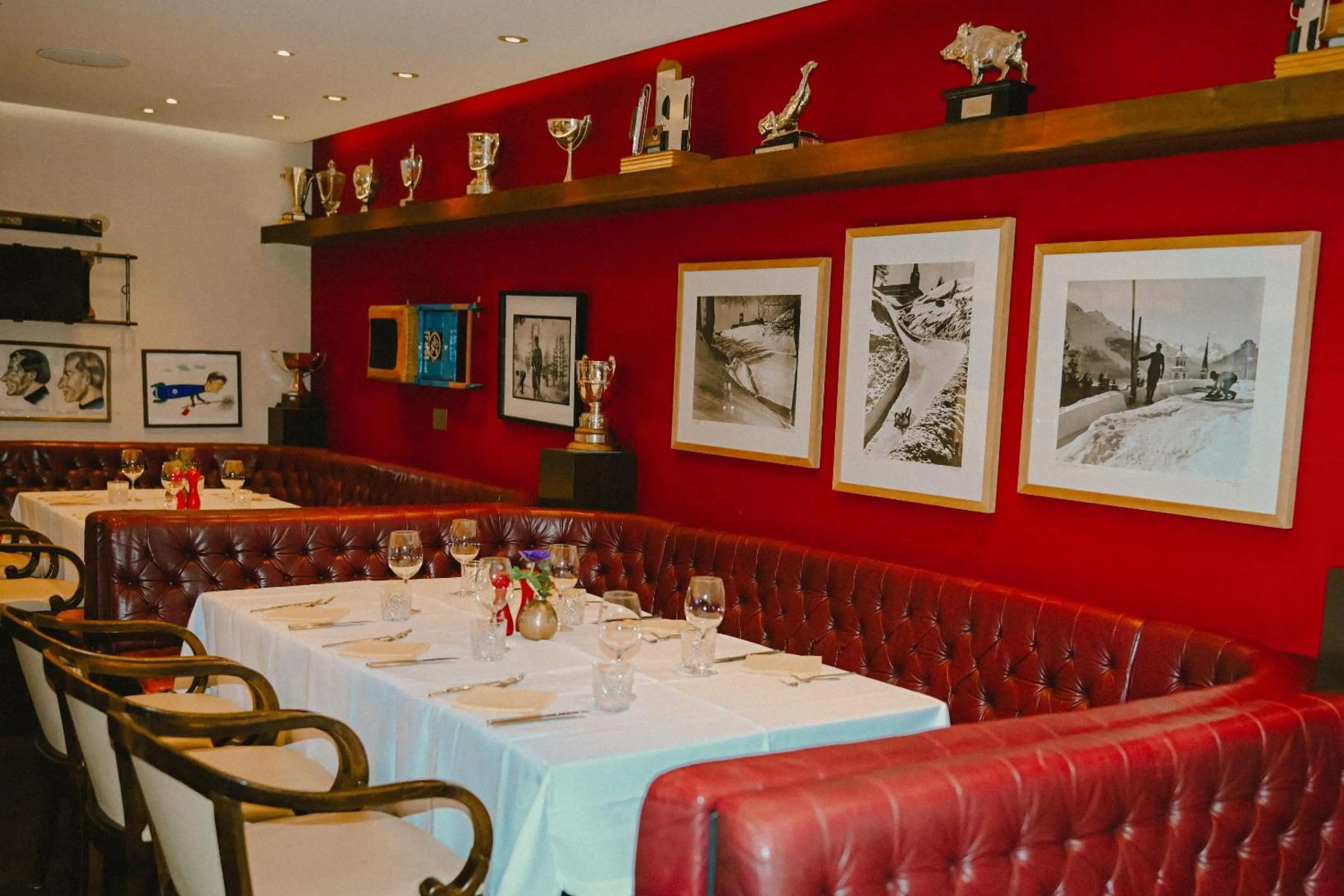 Restaurant/places to eat in Kulm Hotel St. Moritz