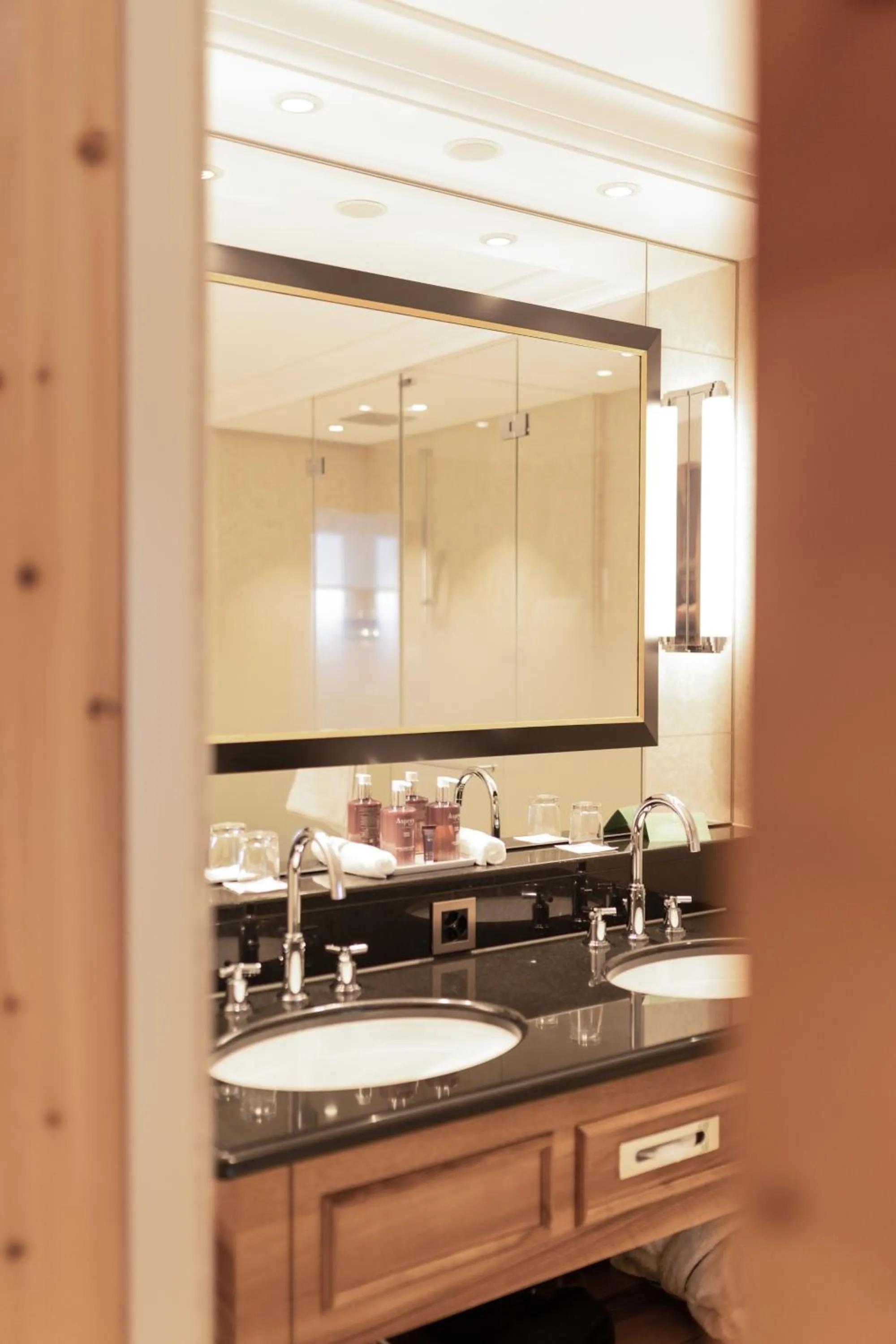 Bathroom in Kulm Hotel St. Moritz