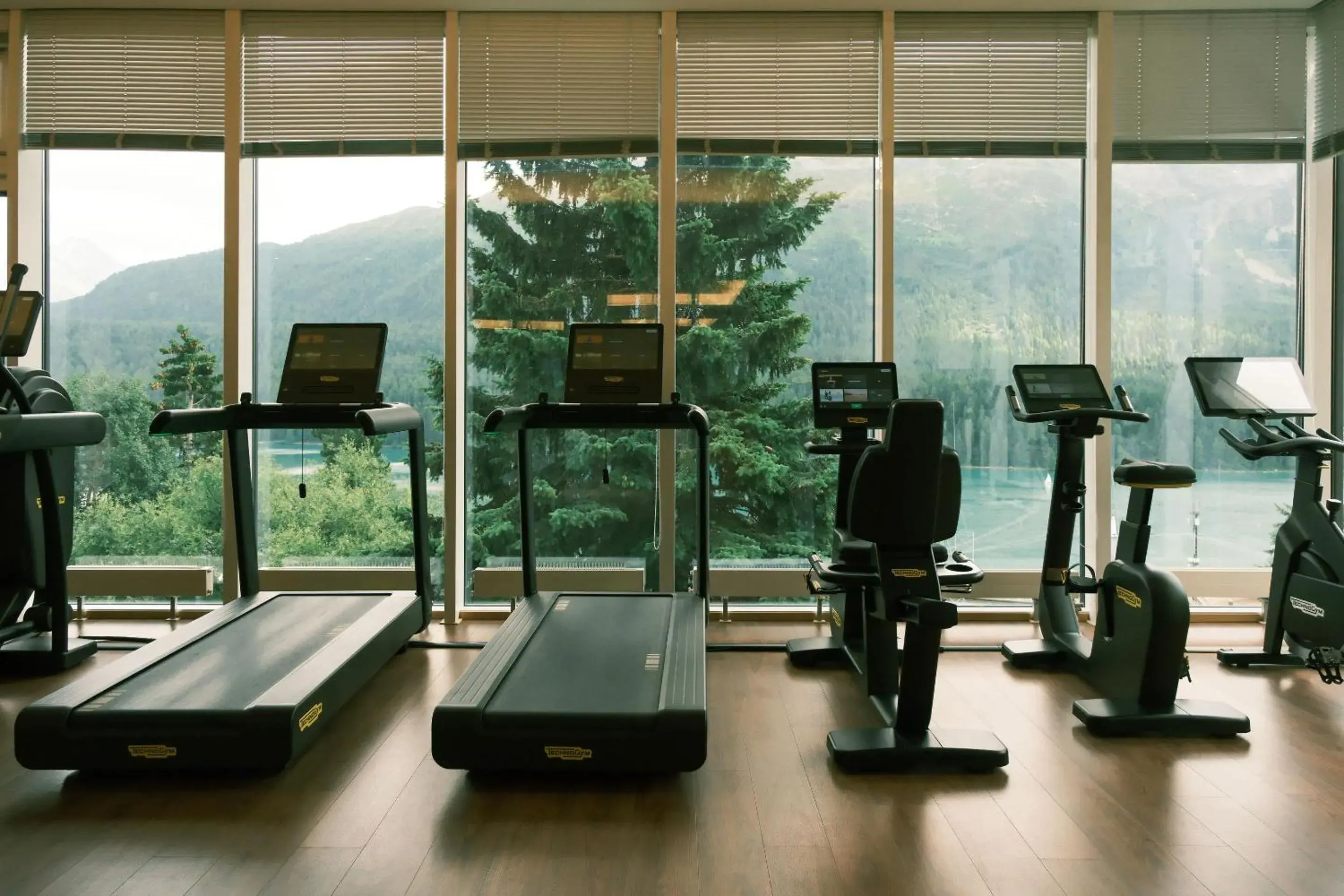 Fitness centre/facilities in Kulm Hotel St. Moritz Fitness centre/facilities in Kulm Hotel St. Moritz