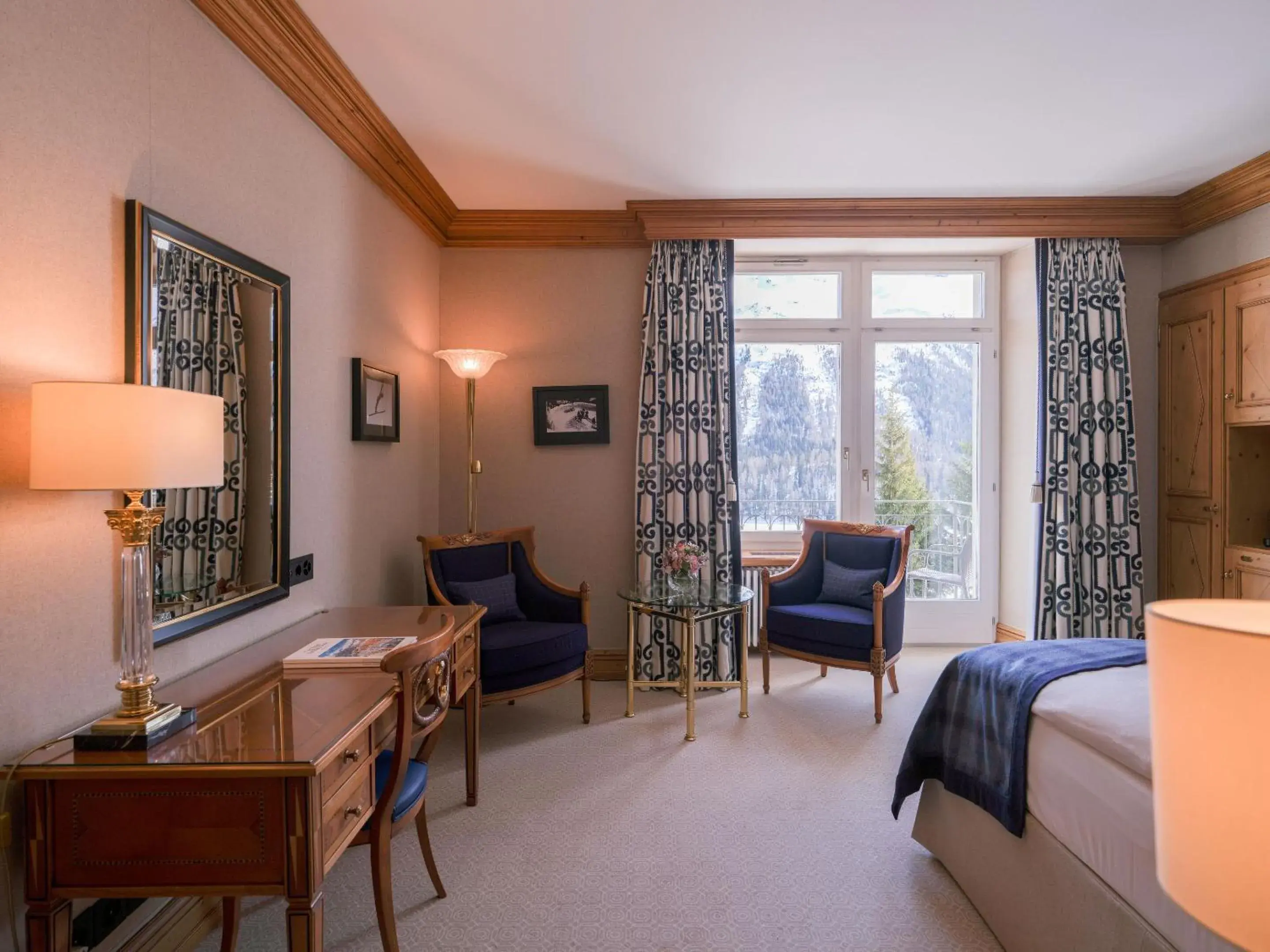 View (from property/room) in Kulm Hotel St. Moritz View (from property/room) in Kulm Hotel St. Moritz