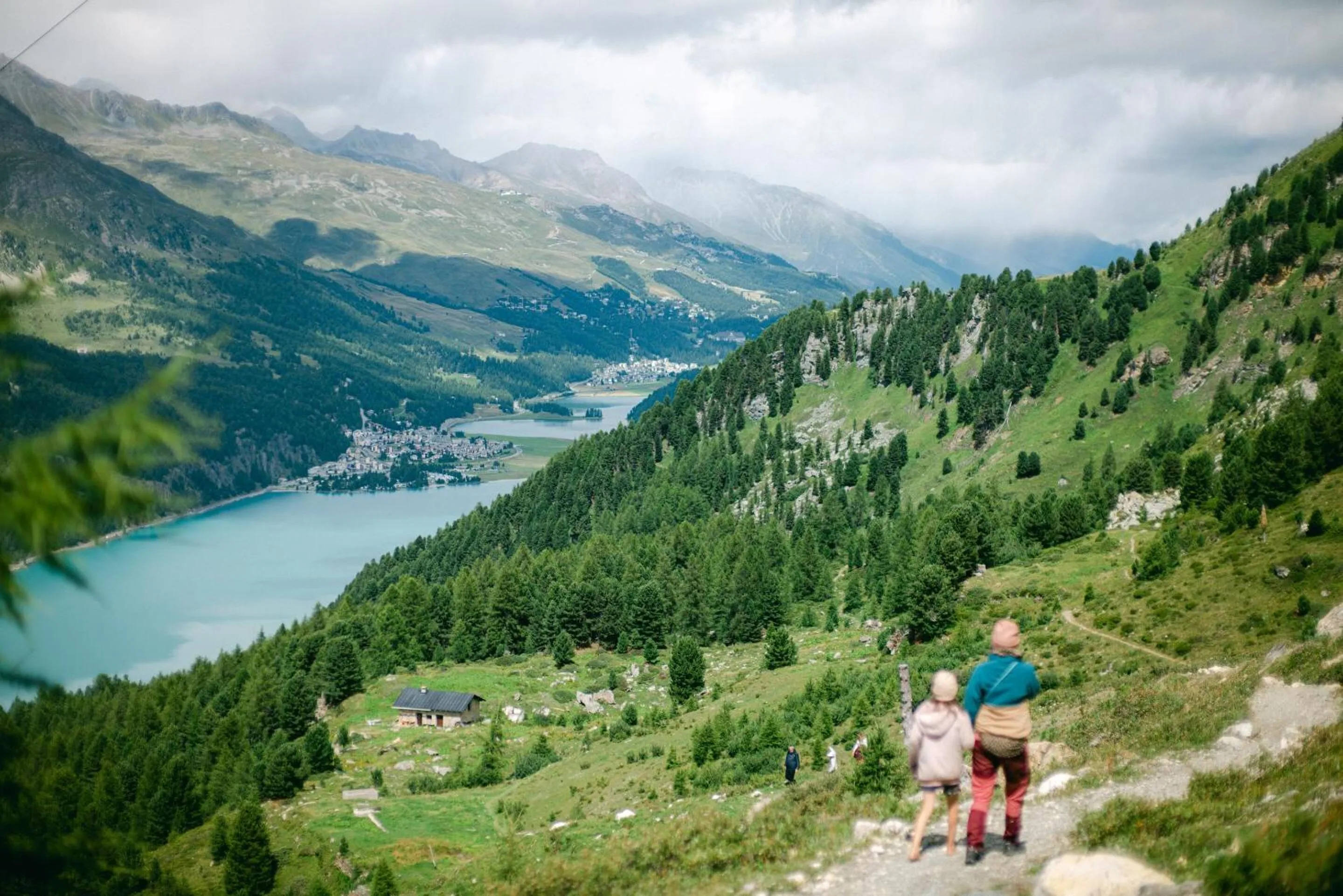 Hiking in Kulm Hotel St. Moritz