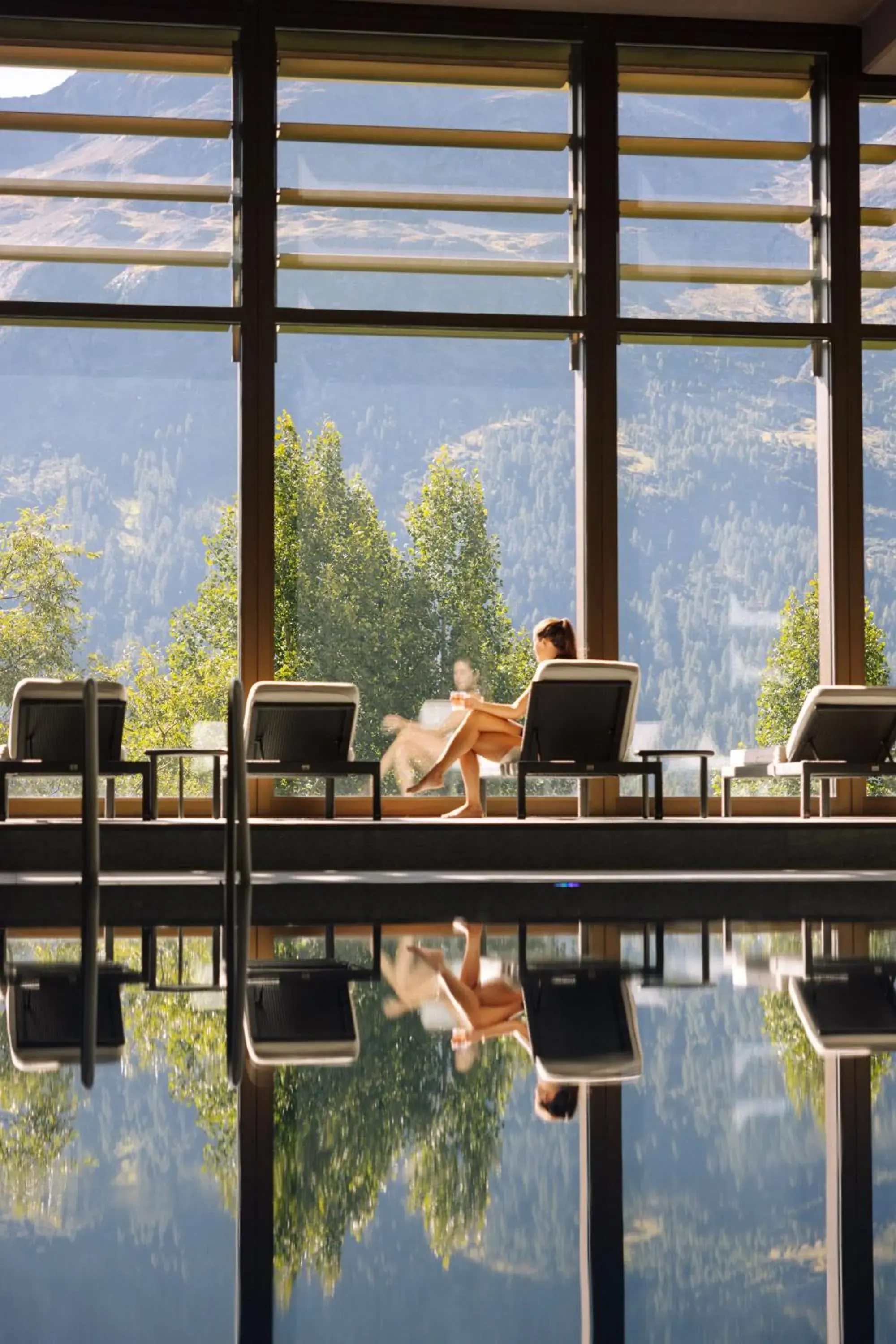 Spa and wellness centre/facilities in Kulm Hotel St. Moritz Spa and wellness centre/facilities in Kulm Hotel St. Moritz