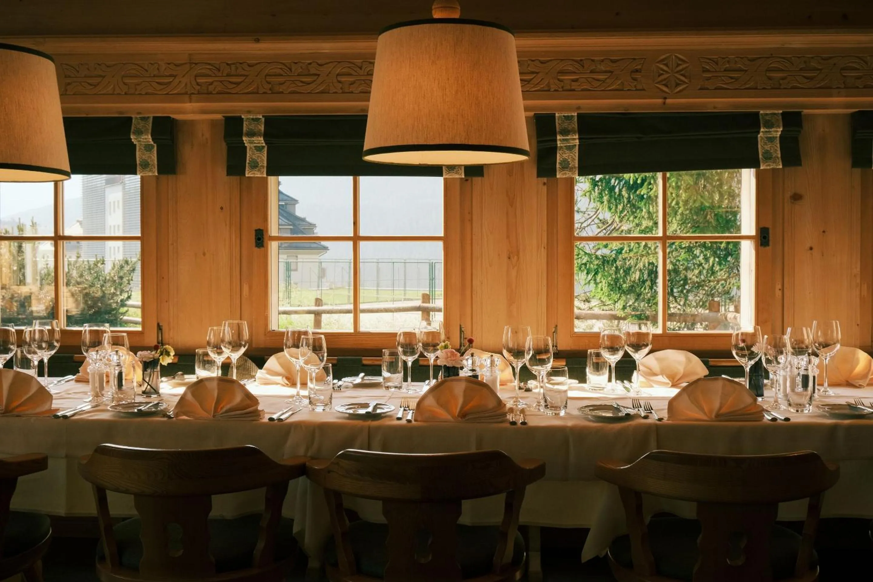 Restaurant/places to eat in Kulm Hotel St. Moritz