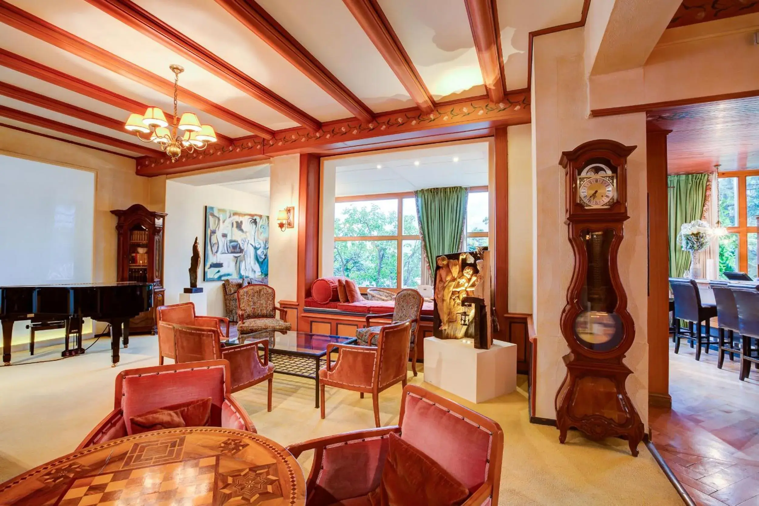 Lobby or reception in Hotel Regina Lobby or reception in Hotel Regina