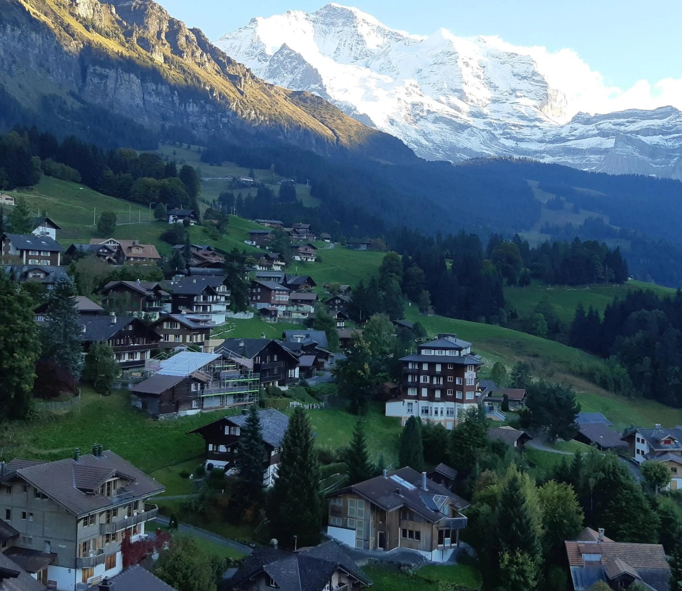 Mountain view in Hotel Regina