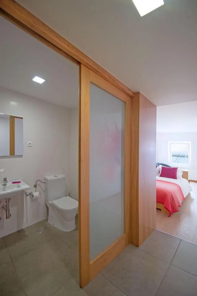 Bed in Casa da Baía - Guest House