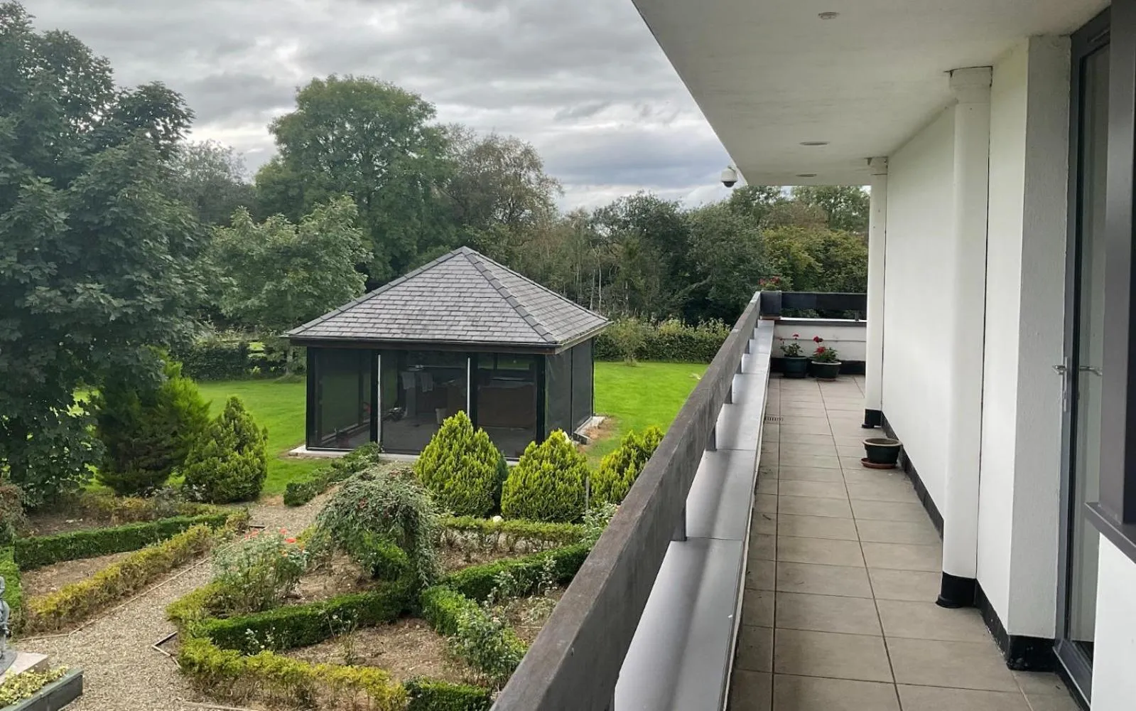 Balcony/Terrace in Hazelwood Country House