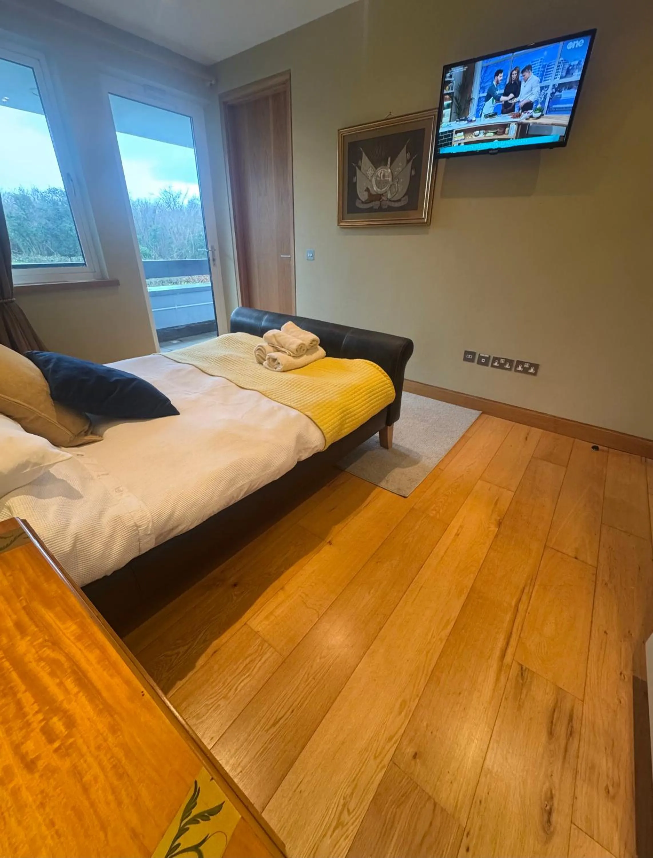 View (from property/room), Bed in Hazelwood Country House